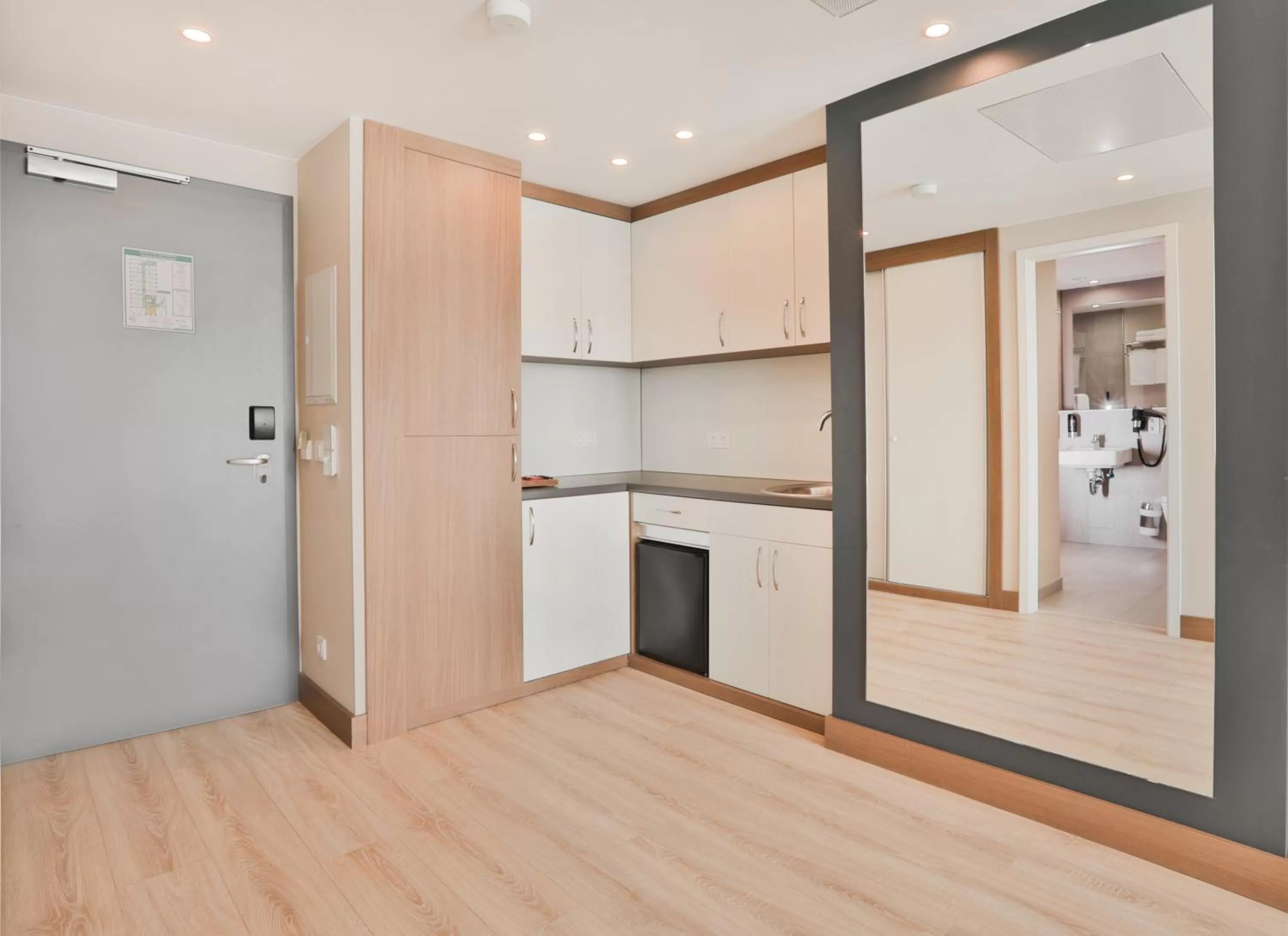 Kitchen or kitchenette in Ocak Aparthotel