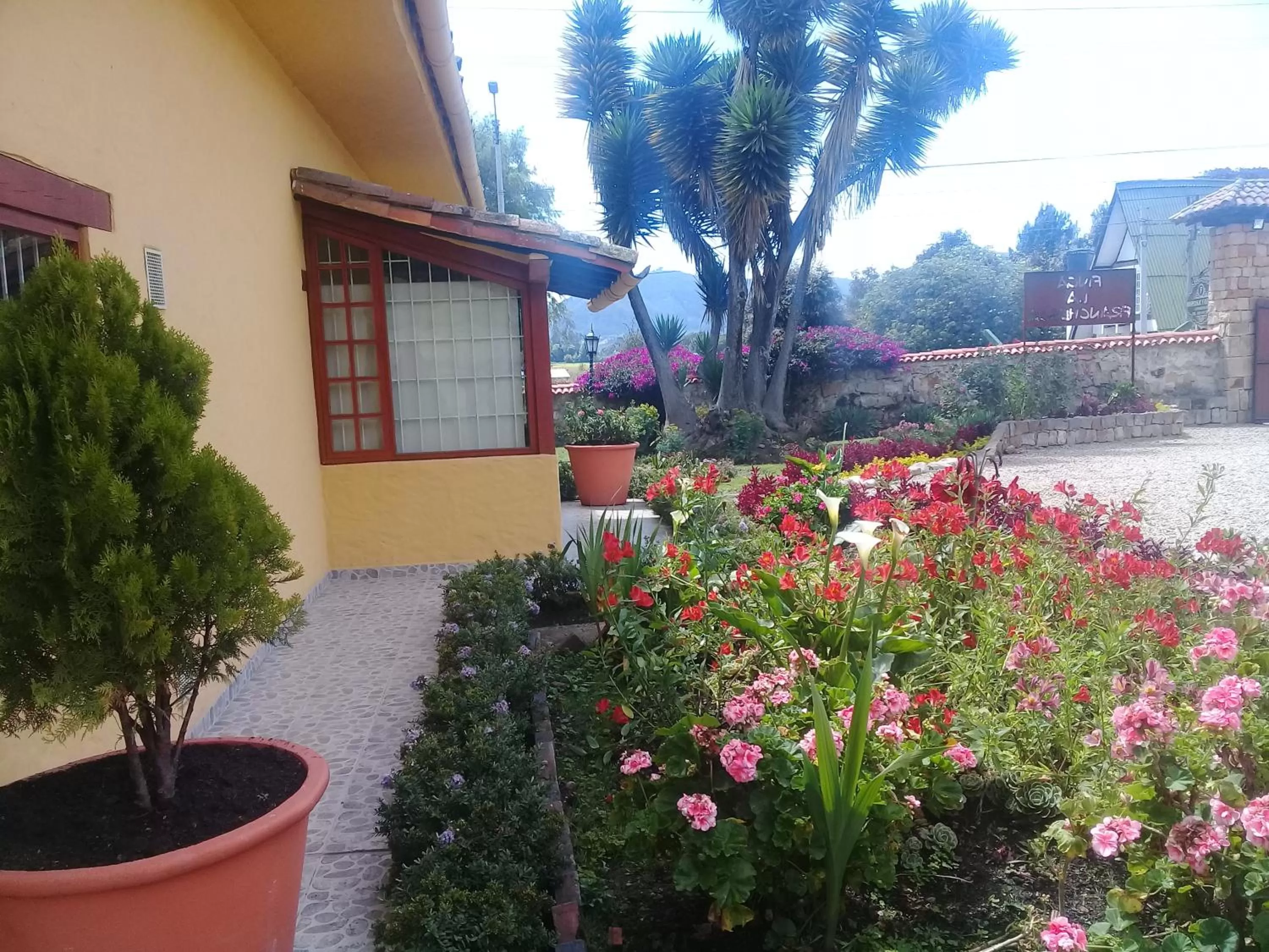 Garden in Hotel Campestre Franchesca