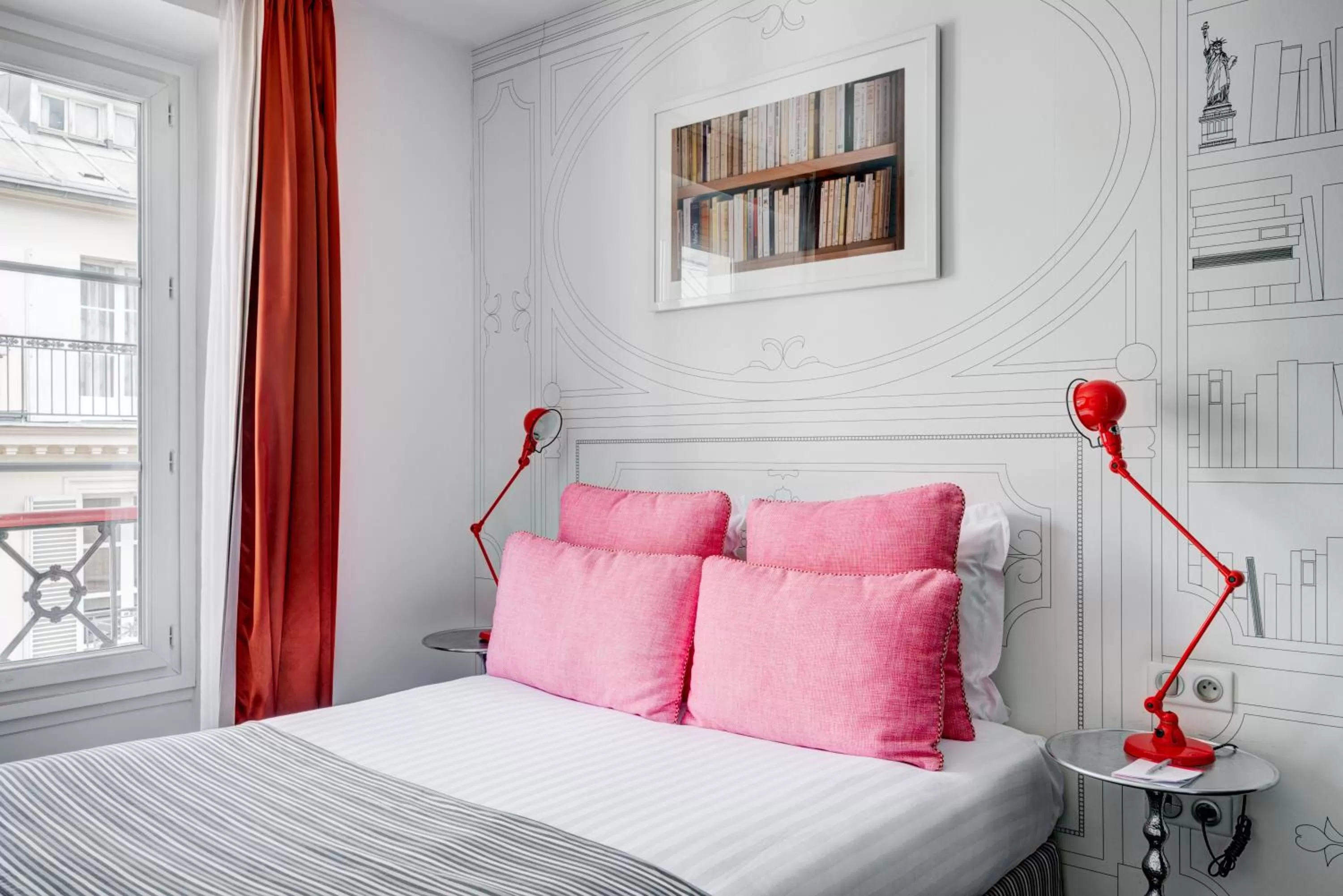 Bedroom, Bed in Hotel Joyce - Astotel