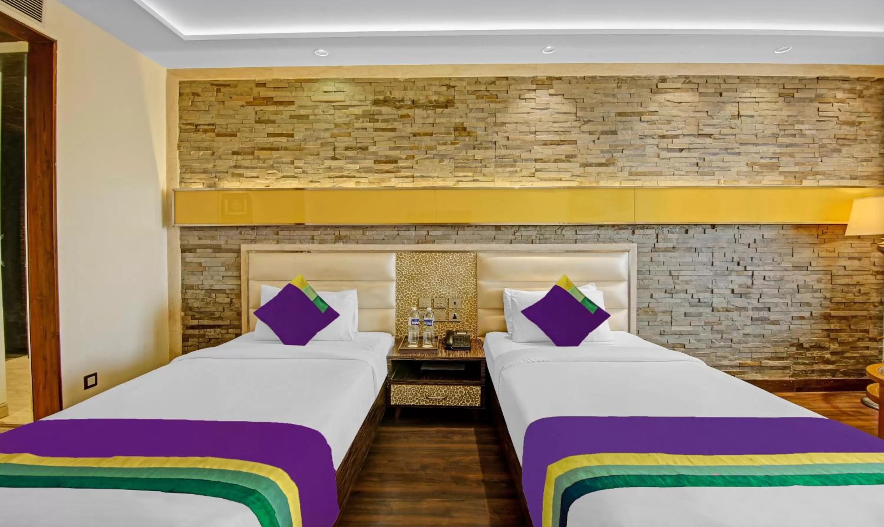 Bed in Treebo Premium Arista