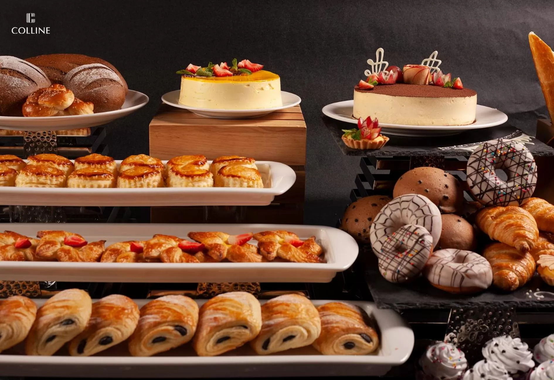 Buffet breakfast in Colline Dalat