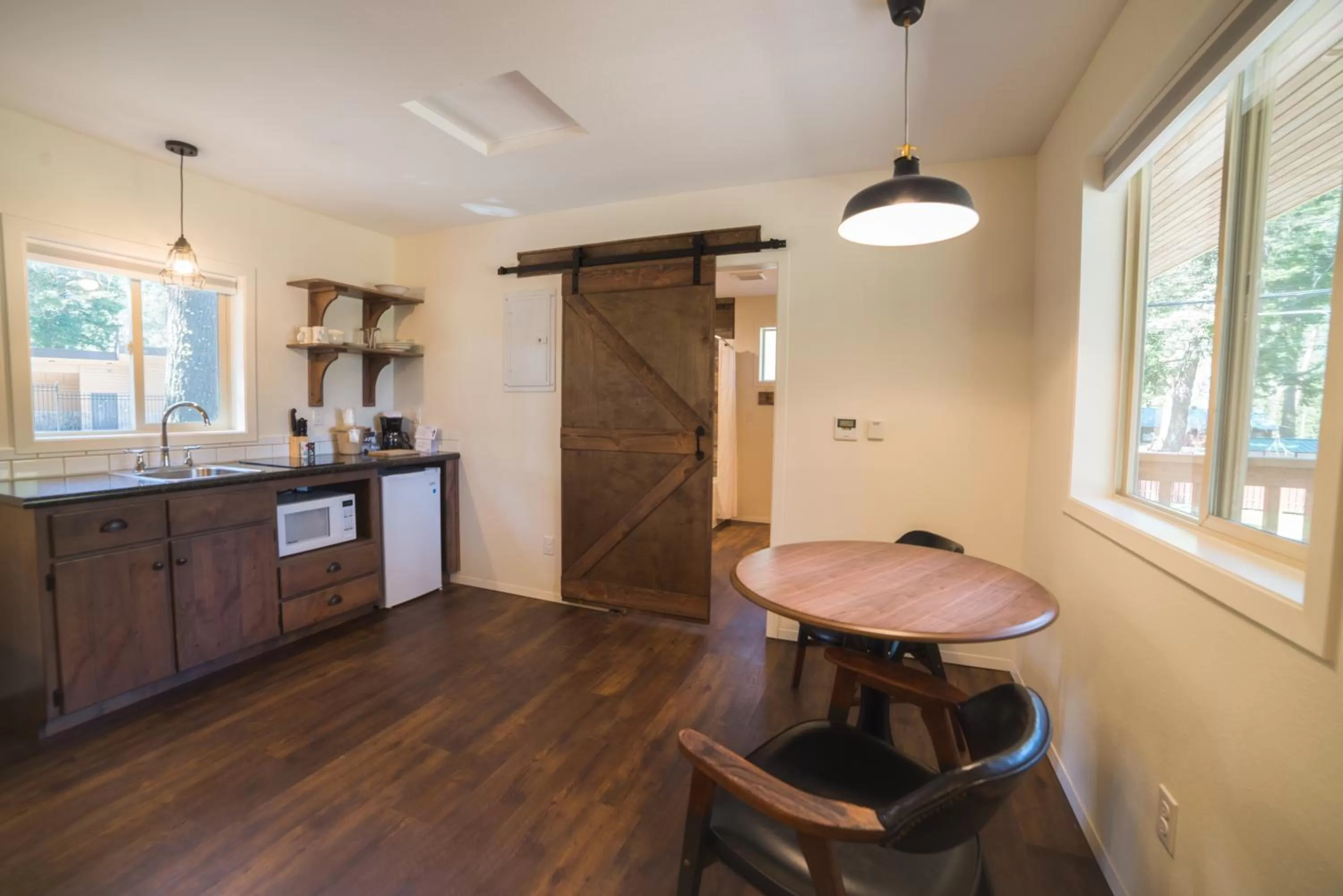 Kitchen or kitchenette in Eagle Cap Chalets