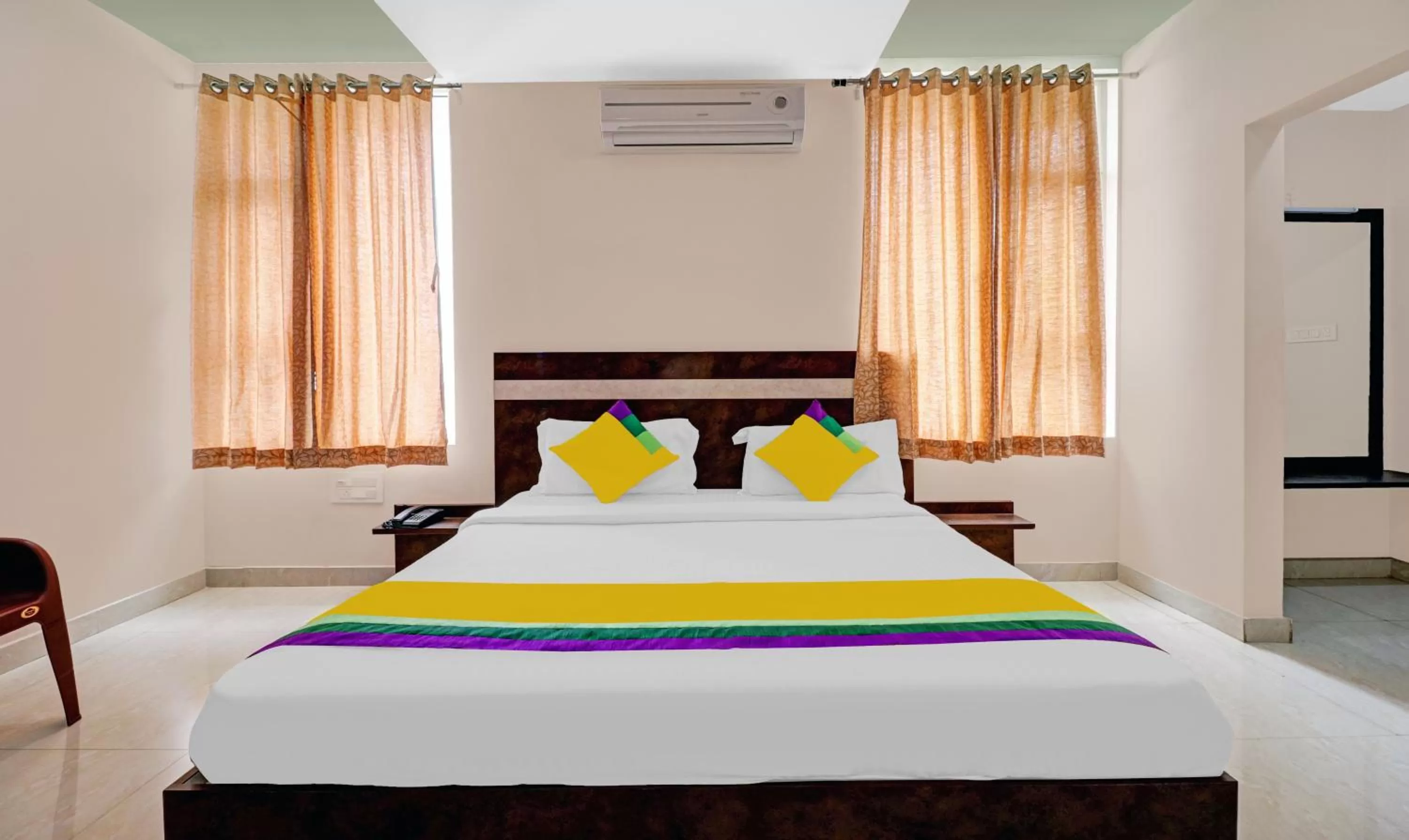 Bedroom, Bed in Itsy Hotels Kattari Komforts, Chikmagalur