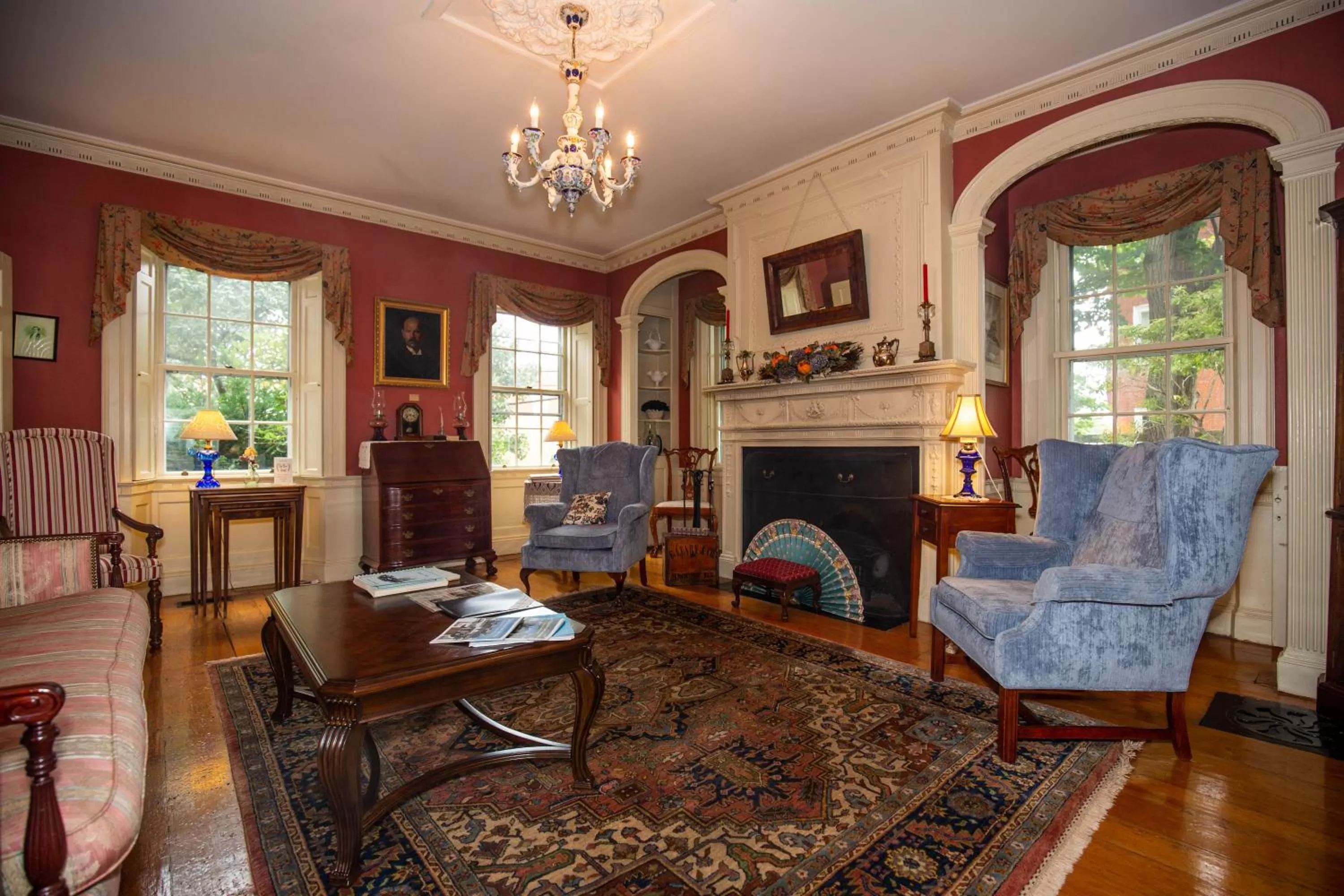 Seating Area in Clark Currier Inn
