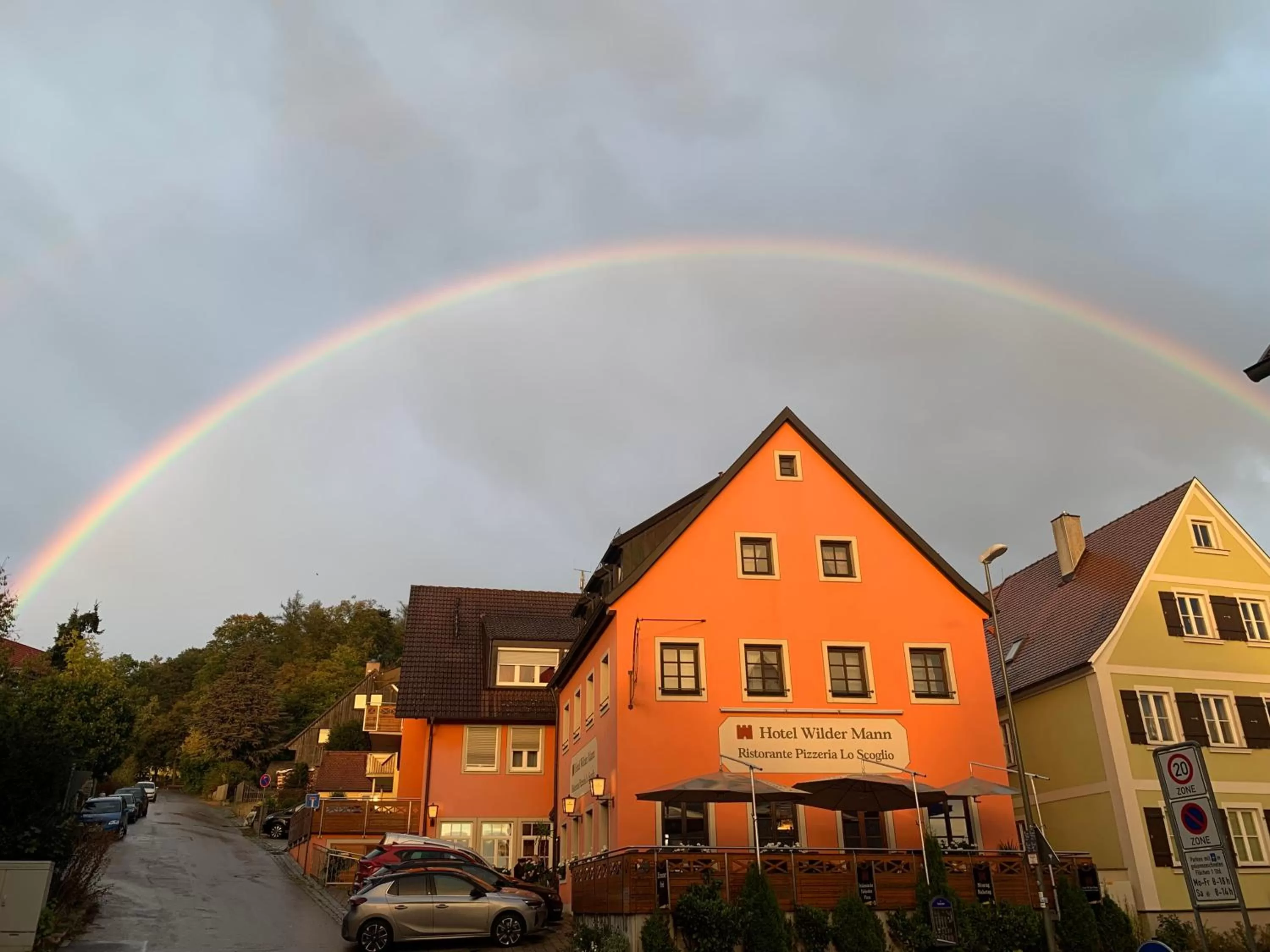 Property building in Hotel Wilder Mann