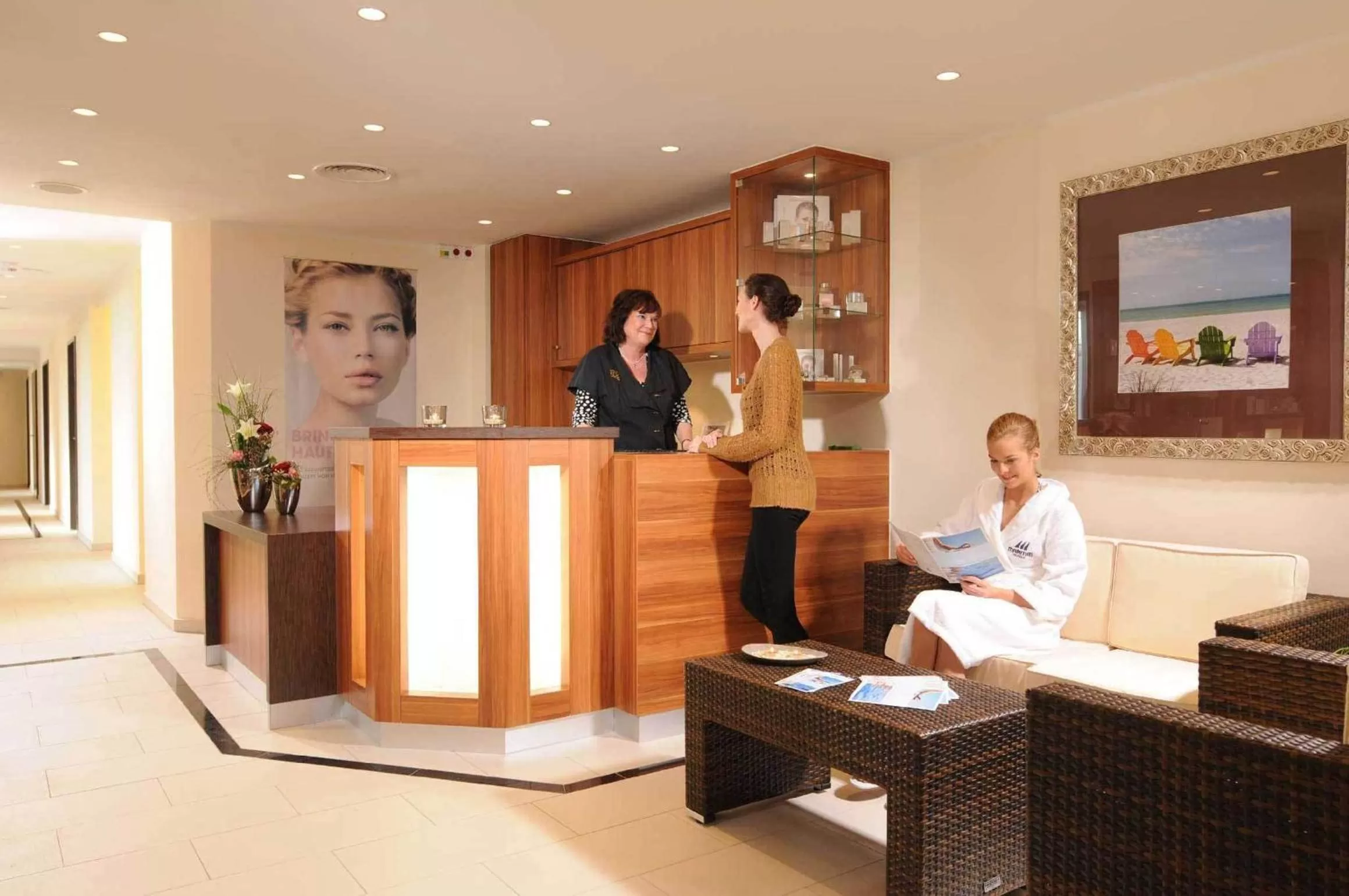 Spa and wellness centre/facilities in Maritim Strandhotel Travemünde