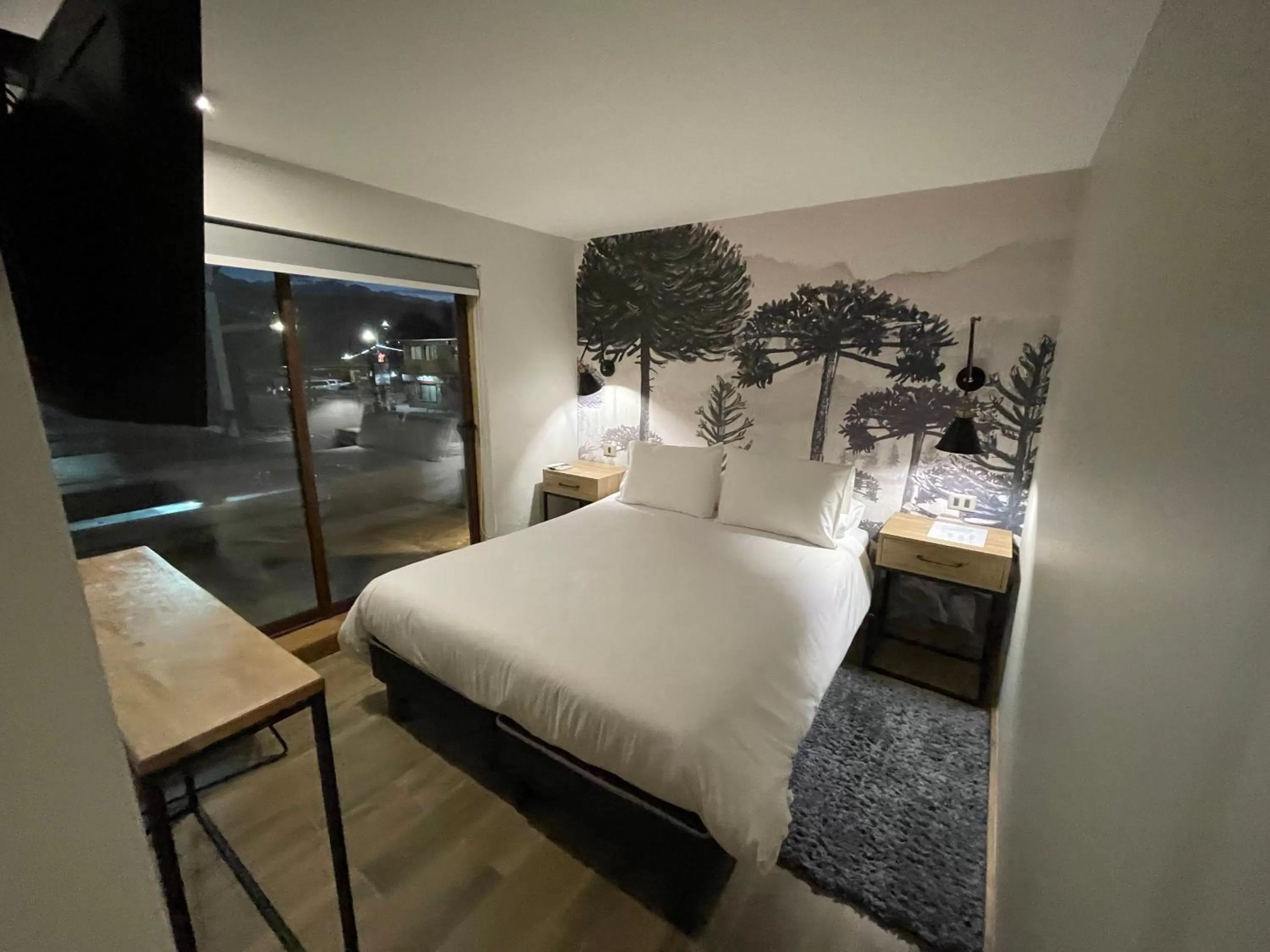 Bedroom, Bed in Mawün Hotel Pucón