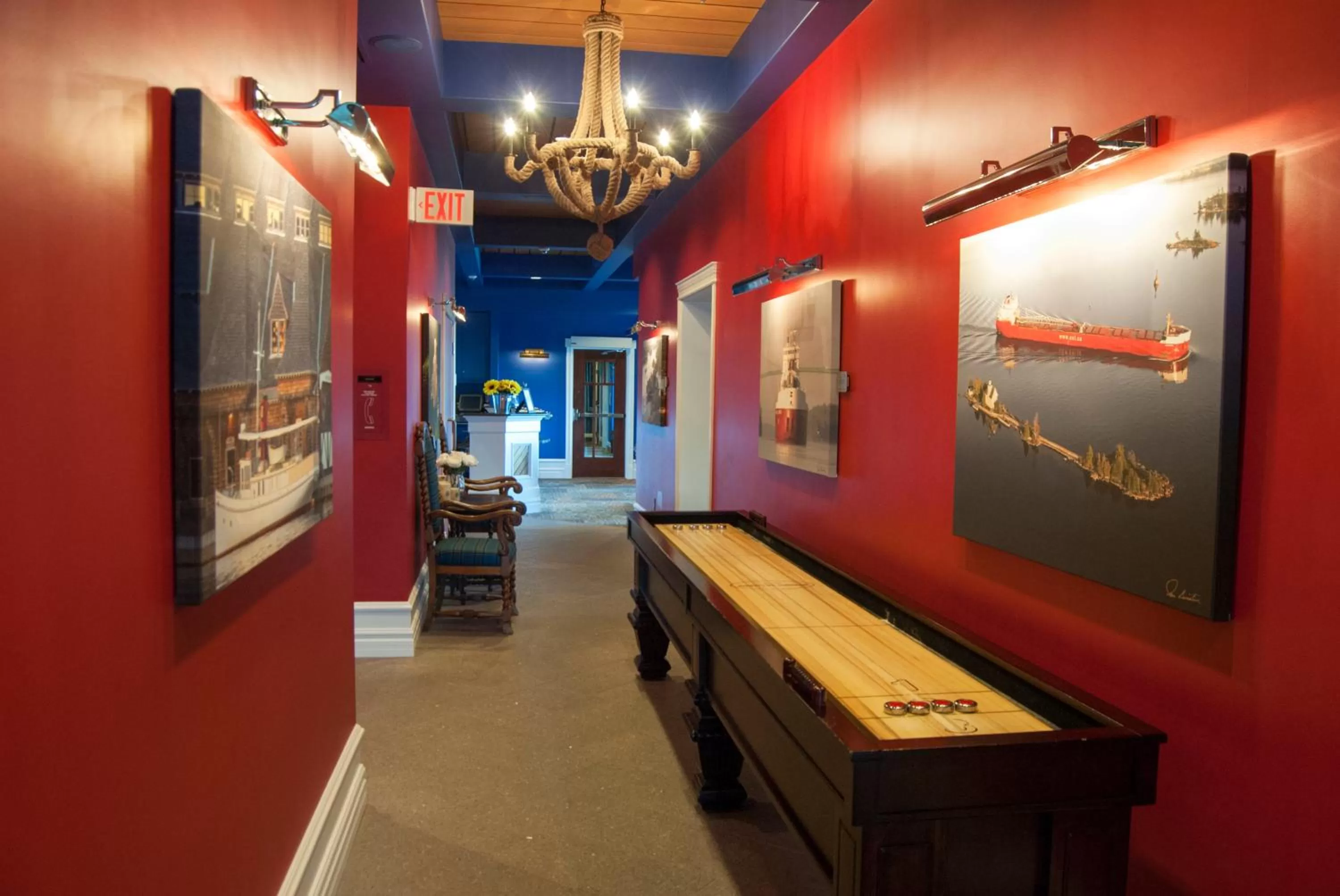 Game Room, Lobby/Reception in Tall Ships Landing Coastal Resort