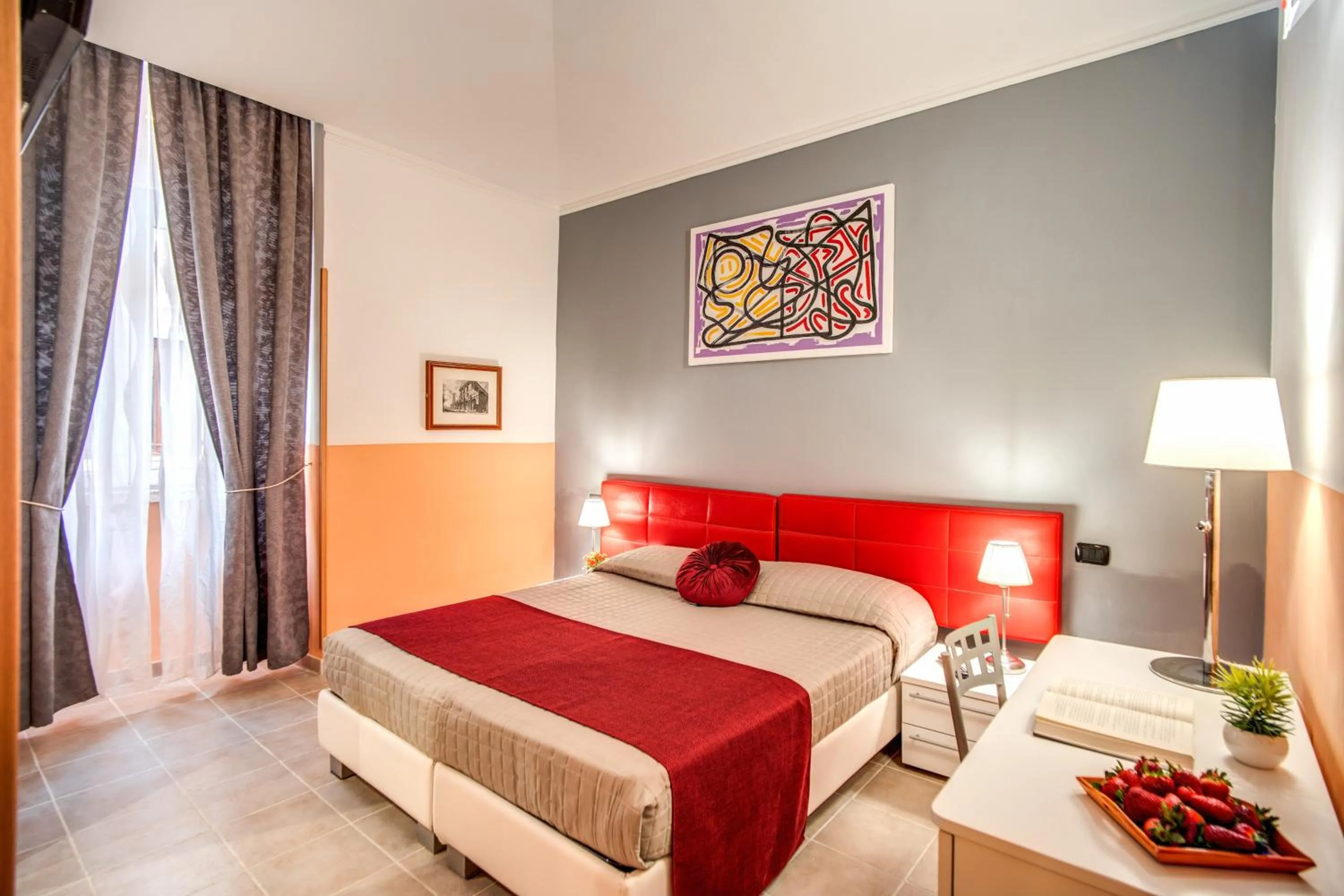 Bedroom, Bed in Magnifico Rome