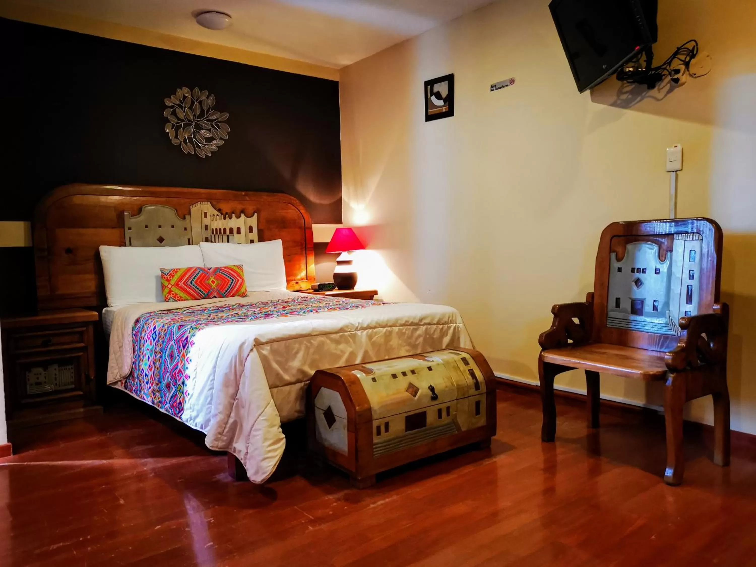 Bed in Hotel Chocolate Tradicional