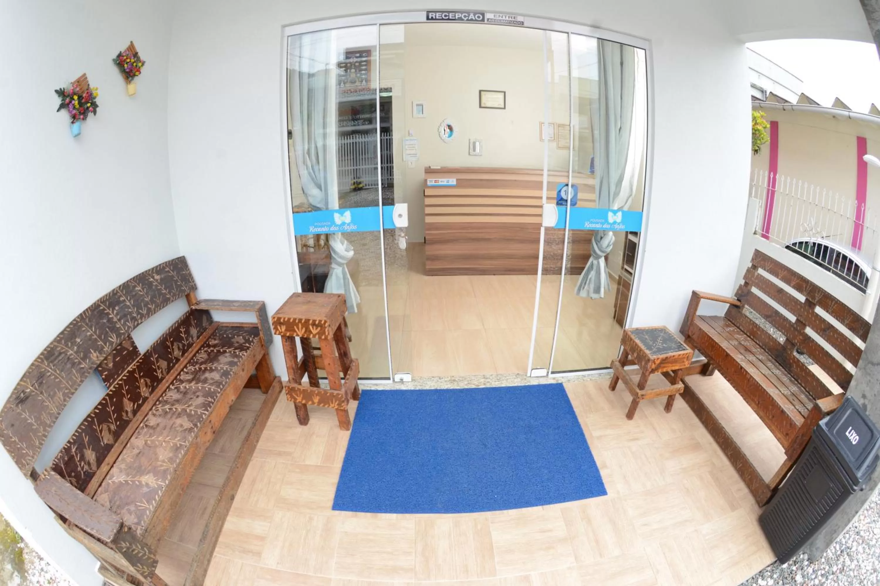 Lobby or reception in Pousada Recanto dos Anjos