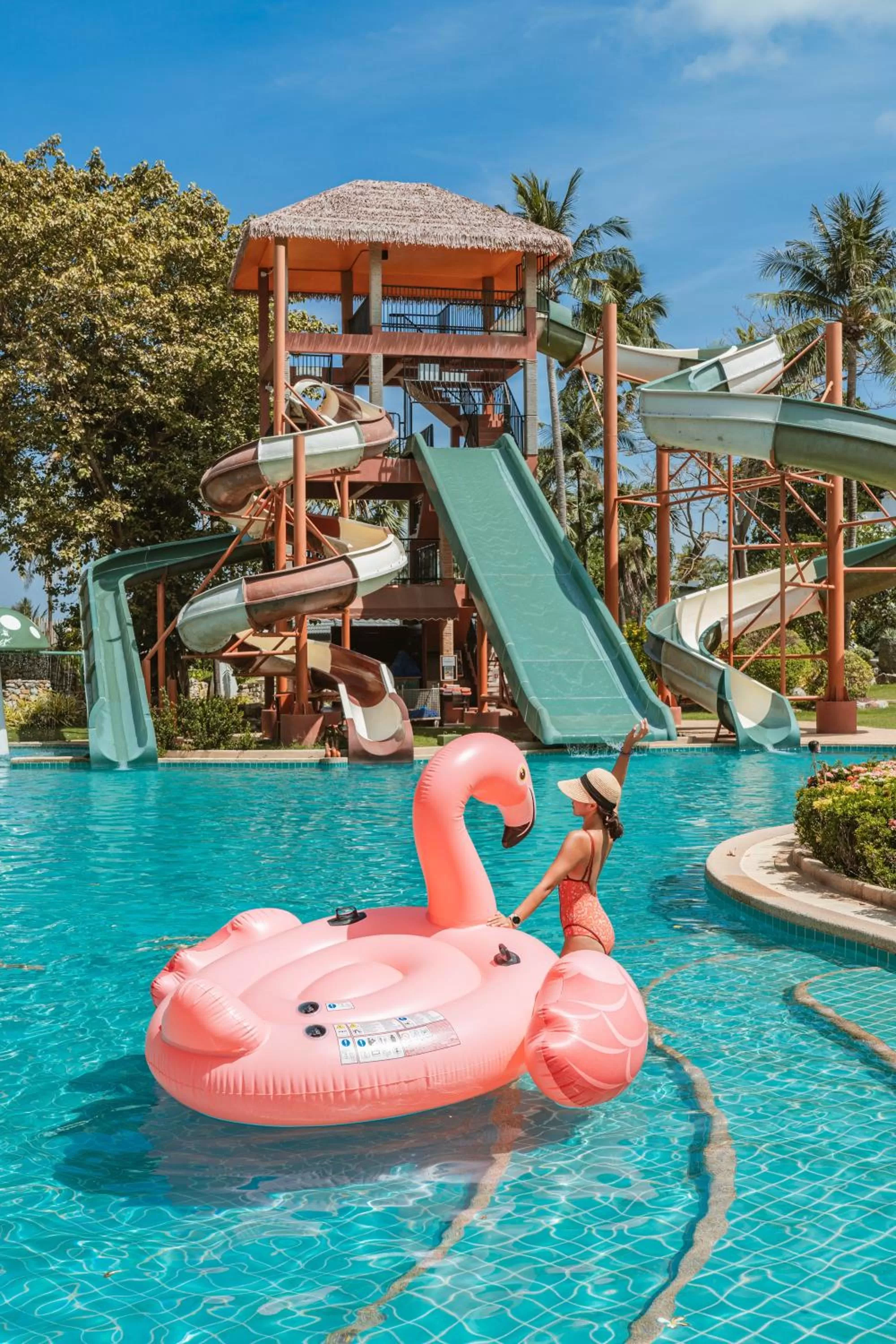 Aqua park in Thavorn Palm Beach Resort Phuket