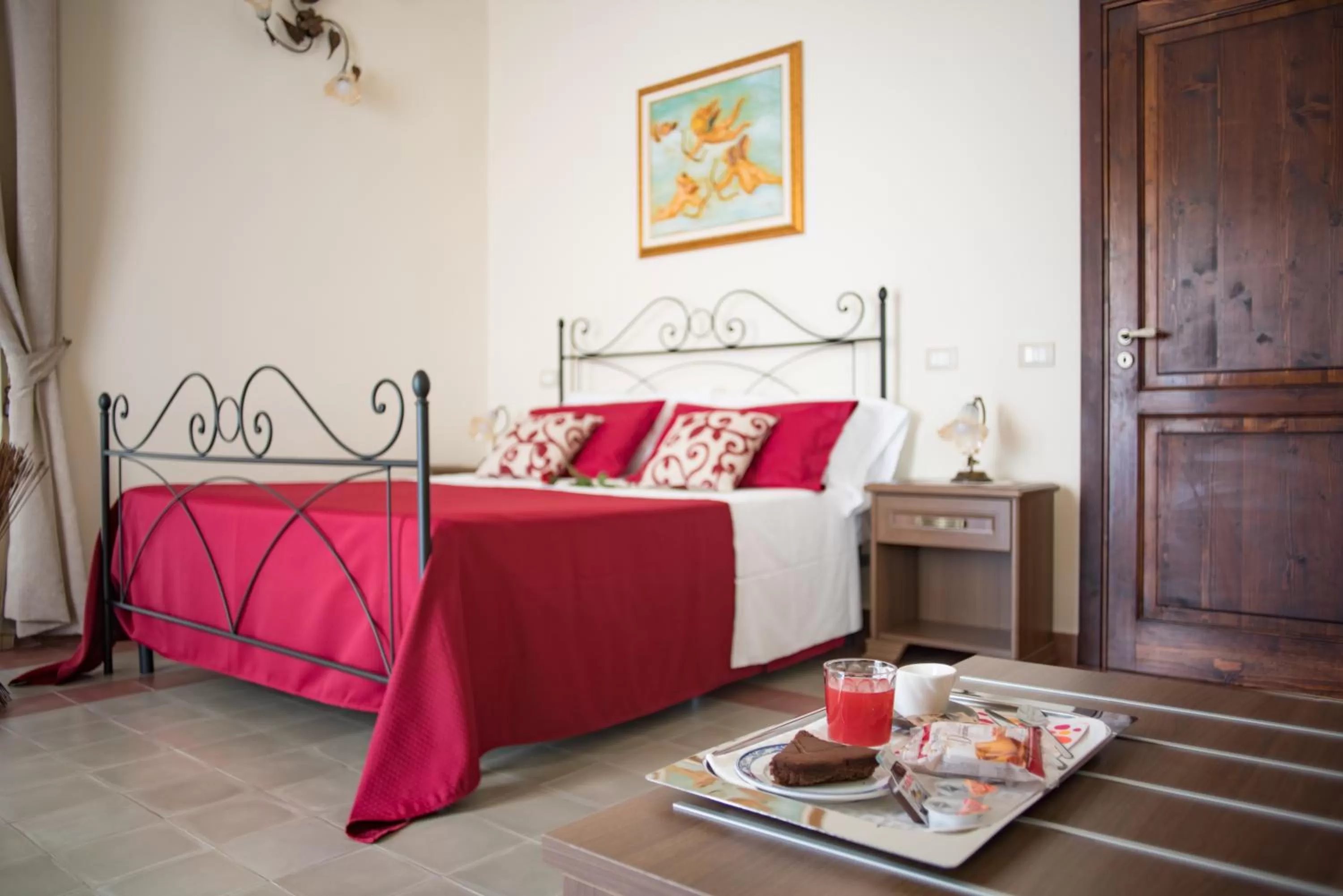 Photo of the whole room, Bed in B&B Palazzo Tornabene