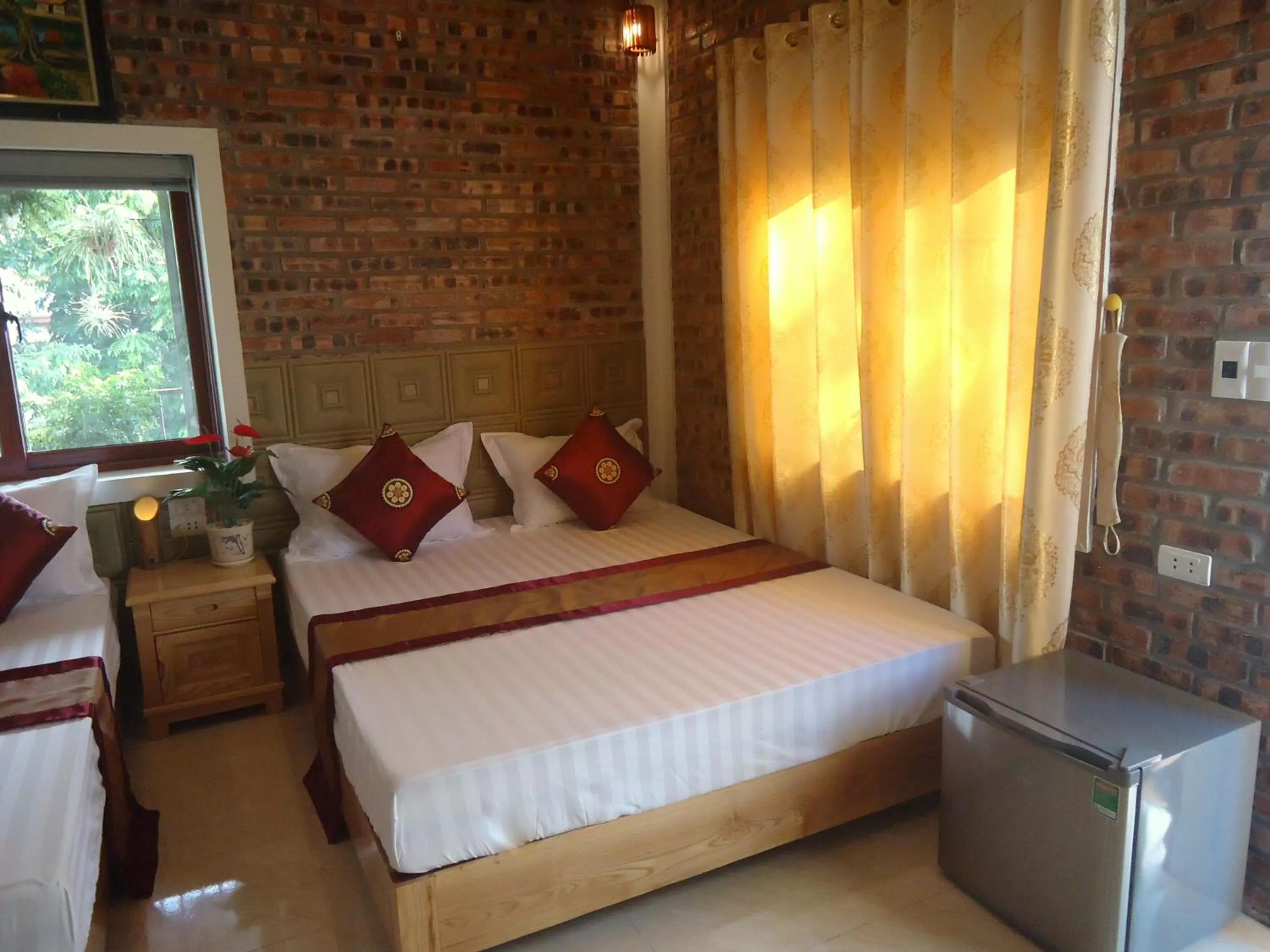 Bedroom, Bed in Green Space Homestay