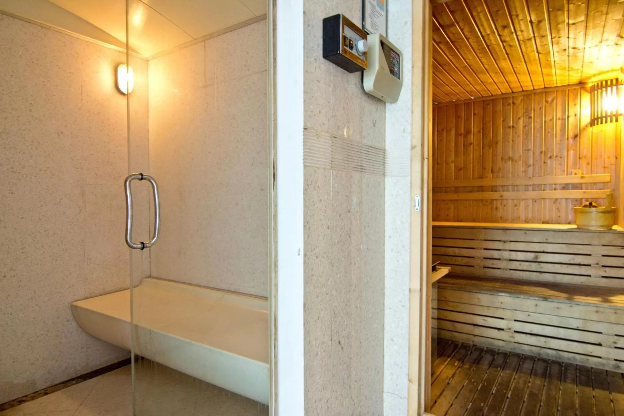 Steam room in LK The Empress