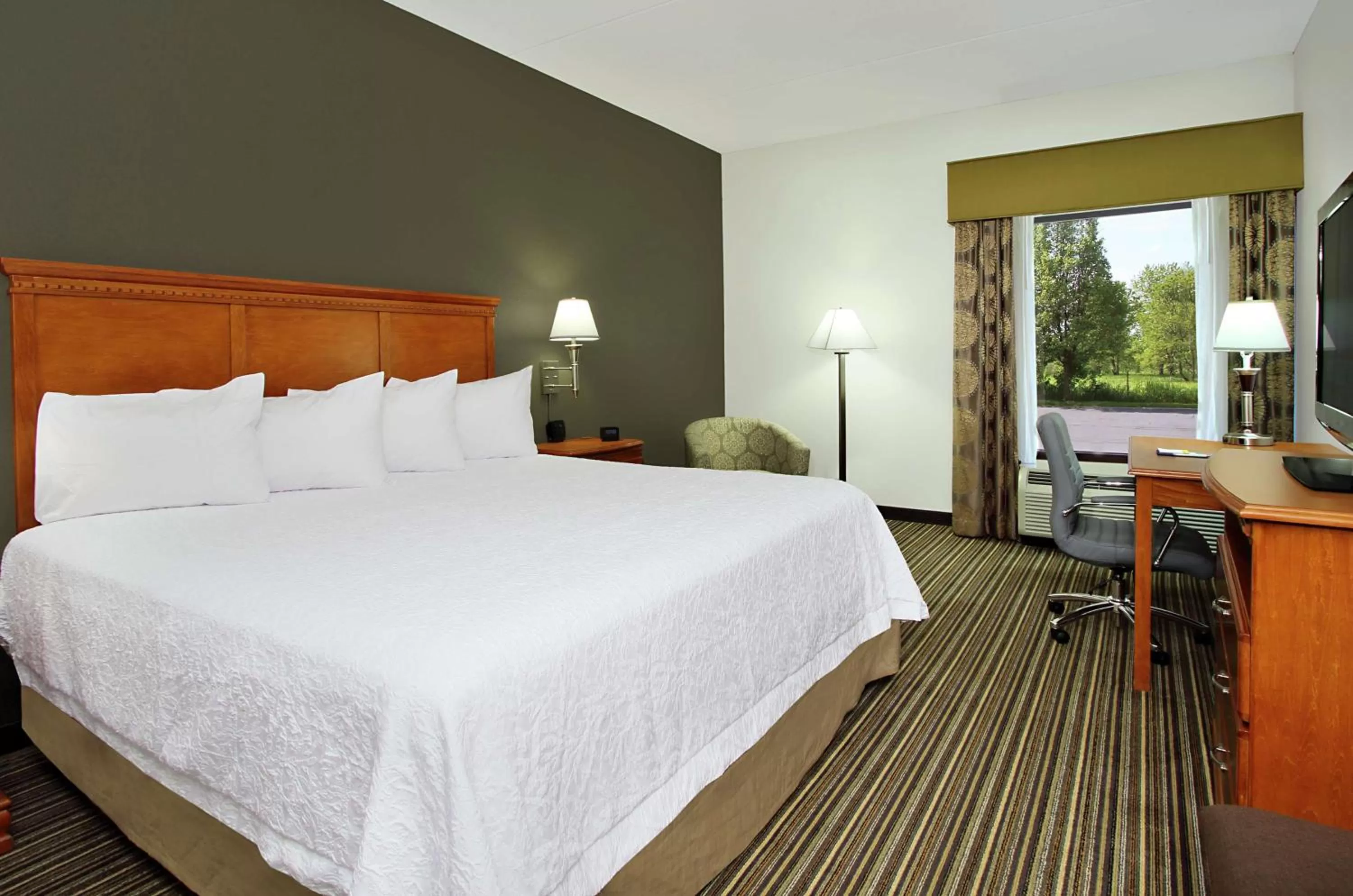 Bedroom, Bed in Hampton Inn Ashtabula