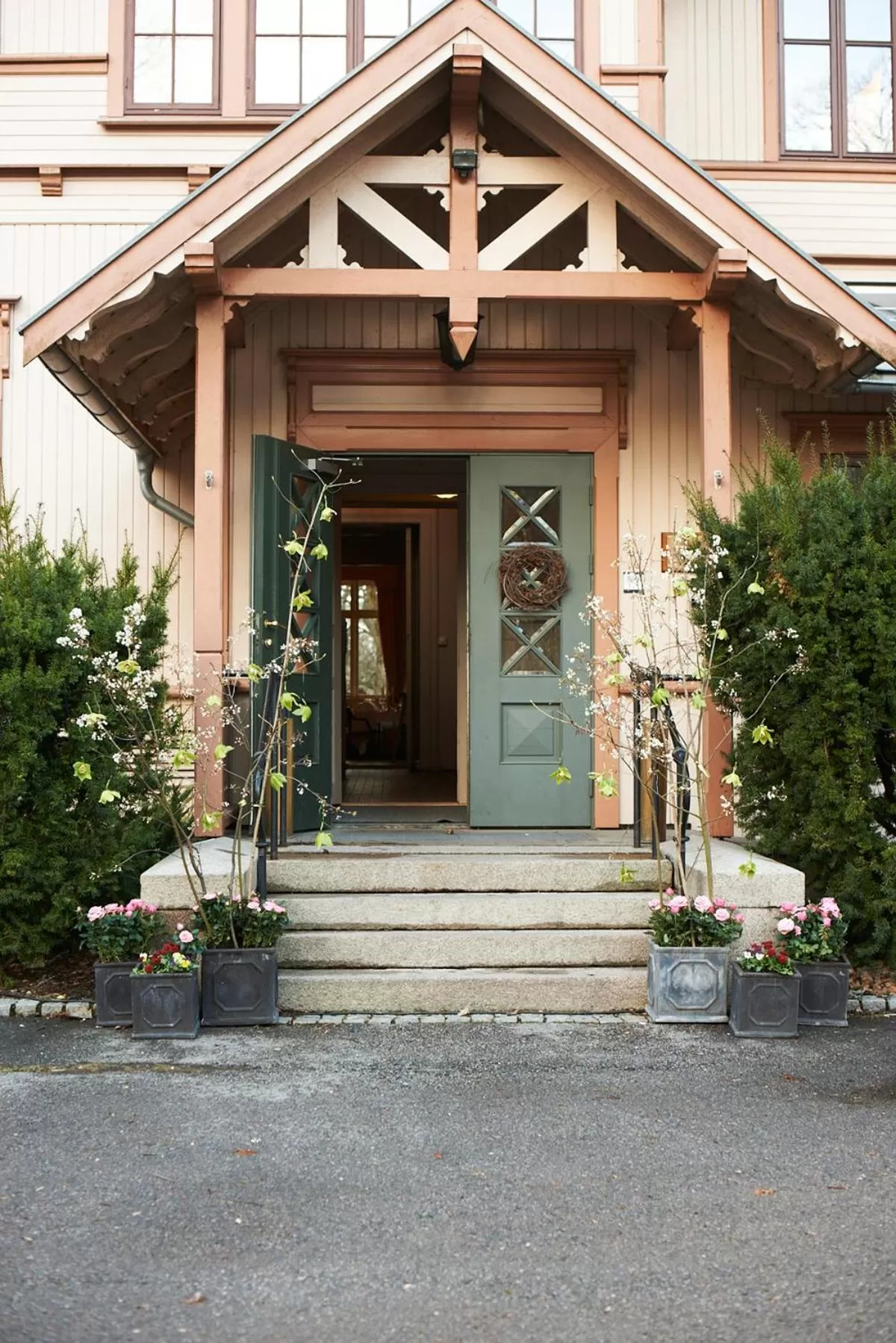 Facade/entrance in Sjømilitære Samfund