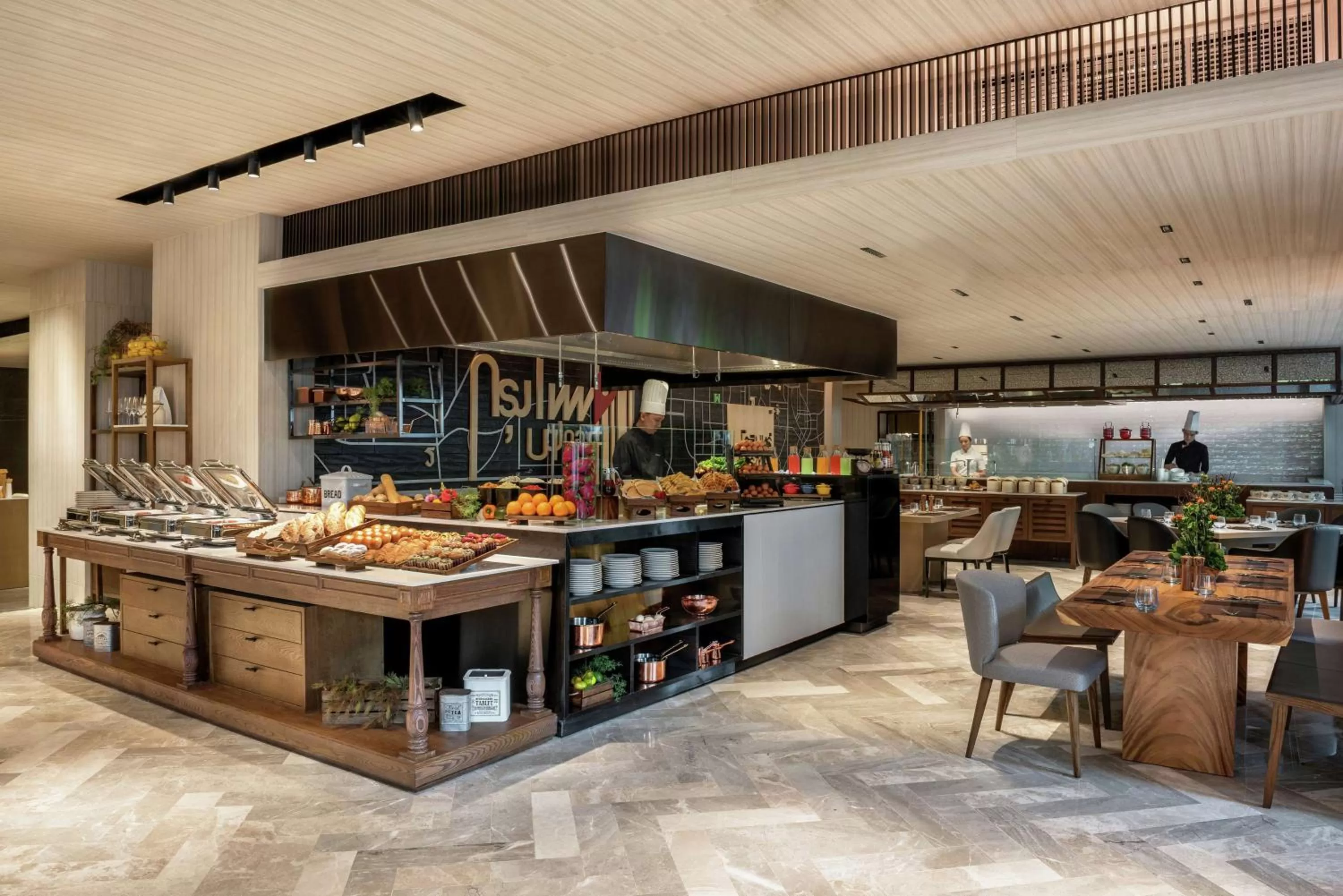 Breakfast in DoubleTree by Hilton Bangkok Ploenchit