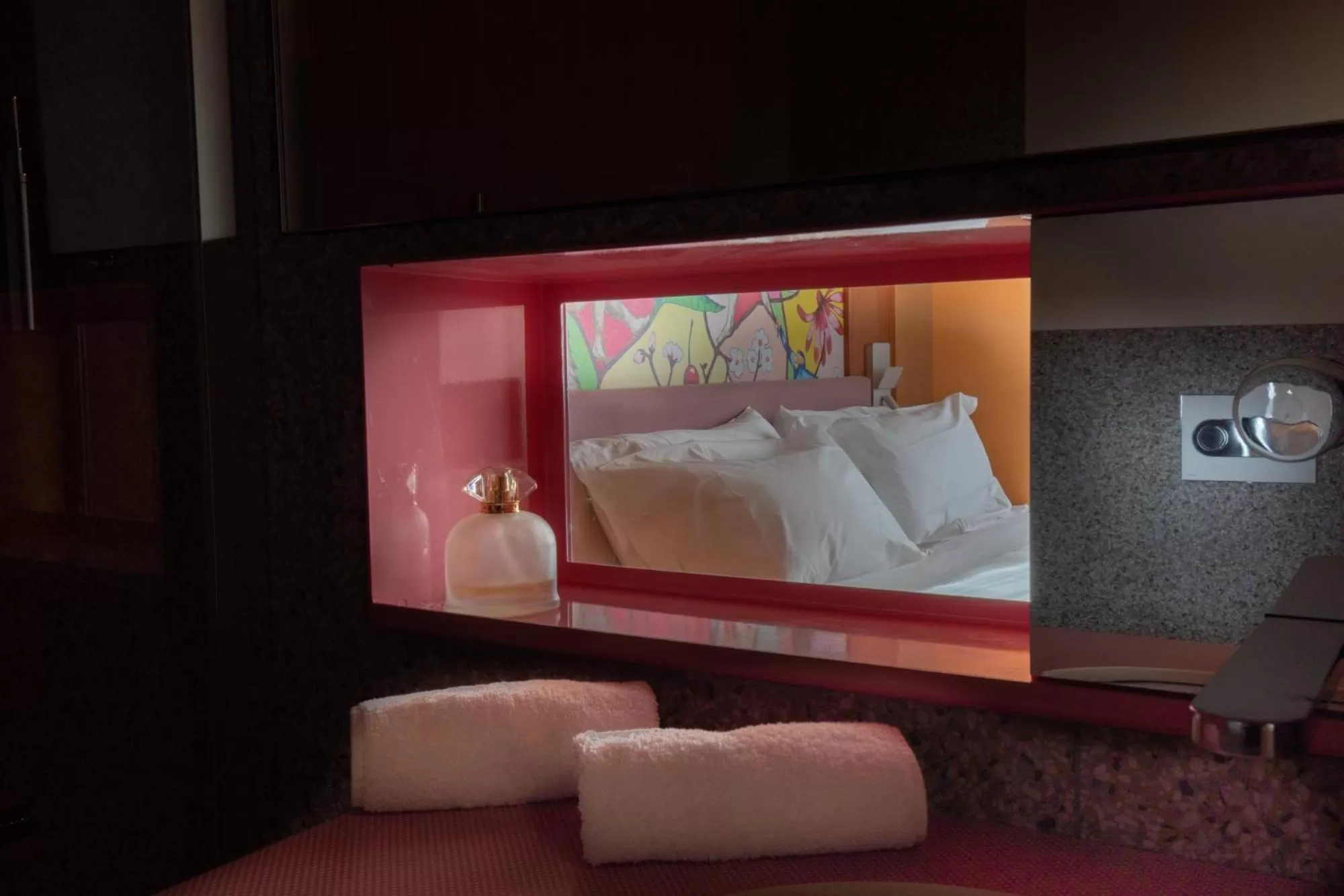 Decorative detail, Bed in OMAMA Hotel