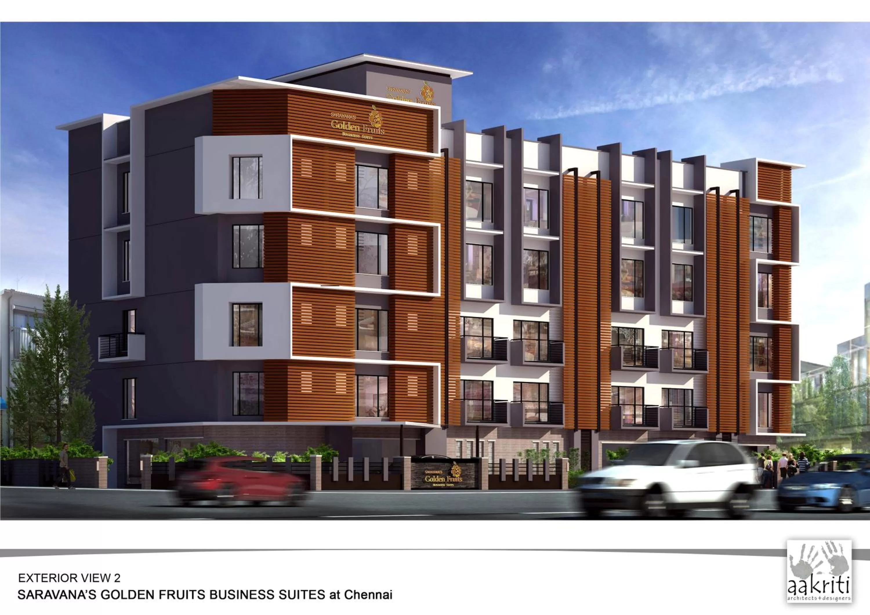 Property building in Golden Fruits Business Suites