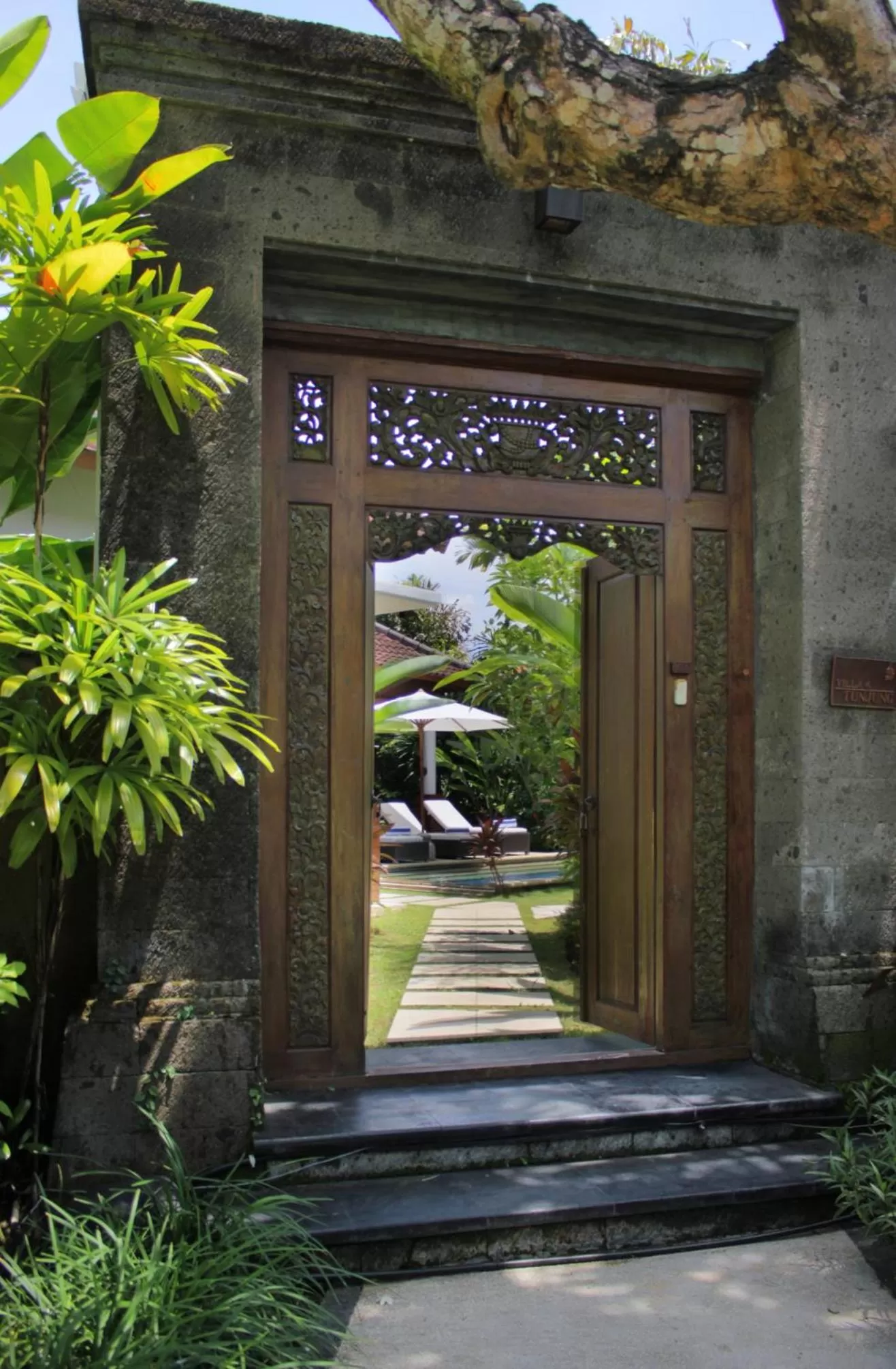 Facade/entrance in Sagara Villas and Suites Sanur by AHM