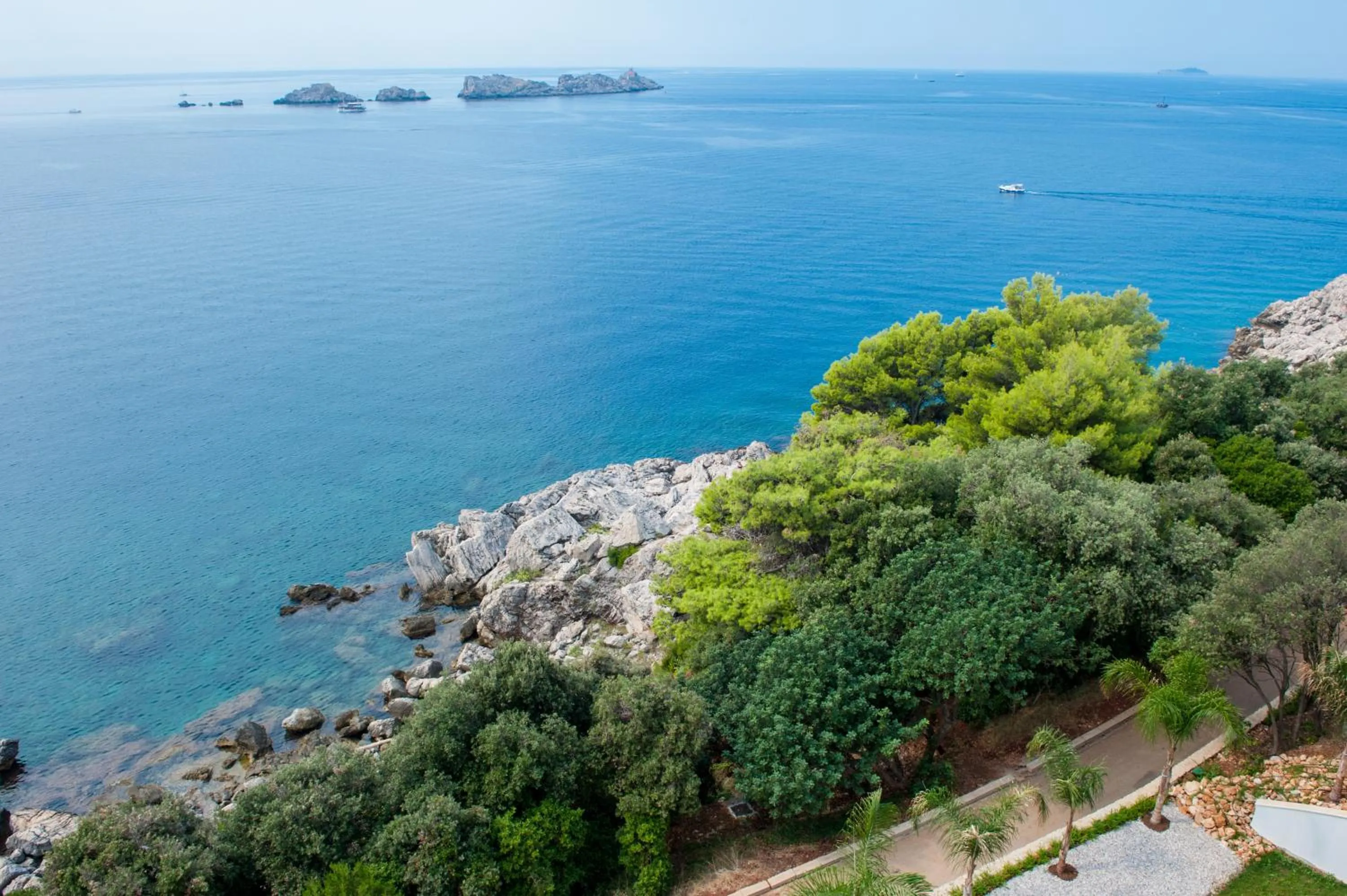 Beach in Royal Princess Hotel