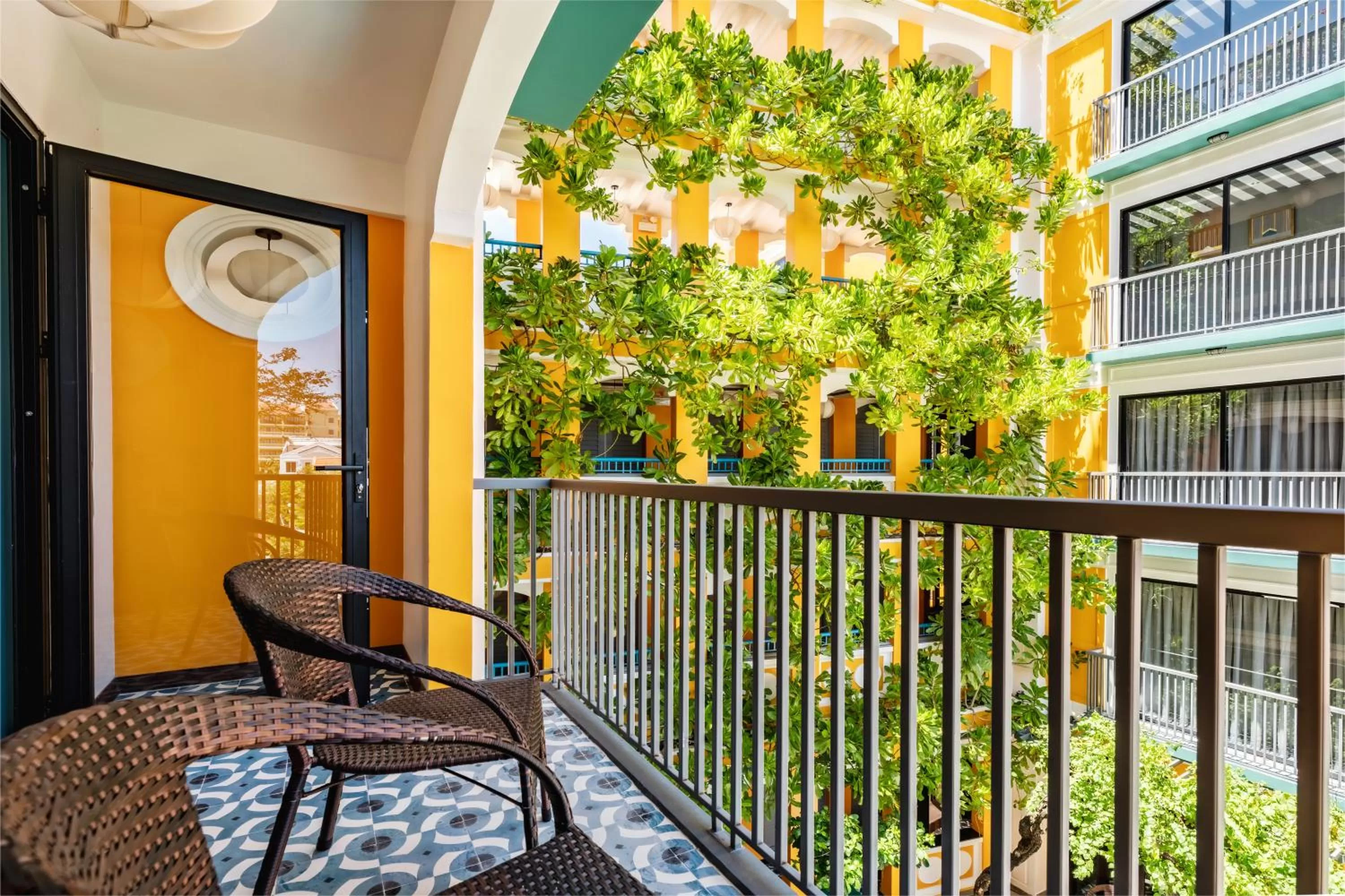Balcony/Terrace in Son Hoi An Boutique Hotel & Spa