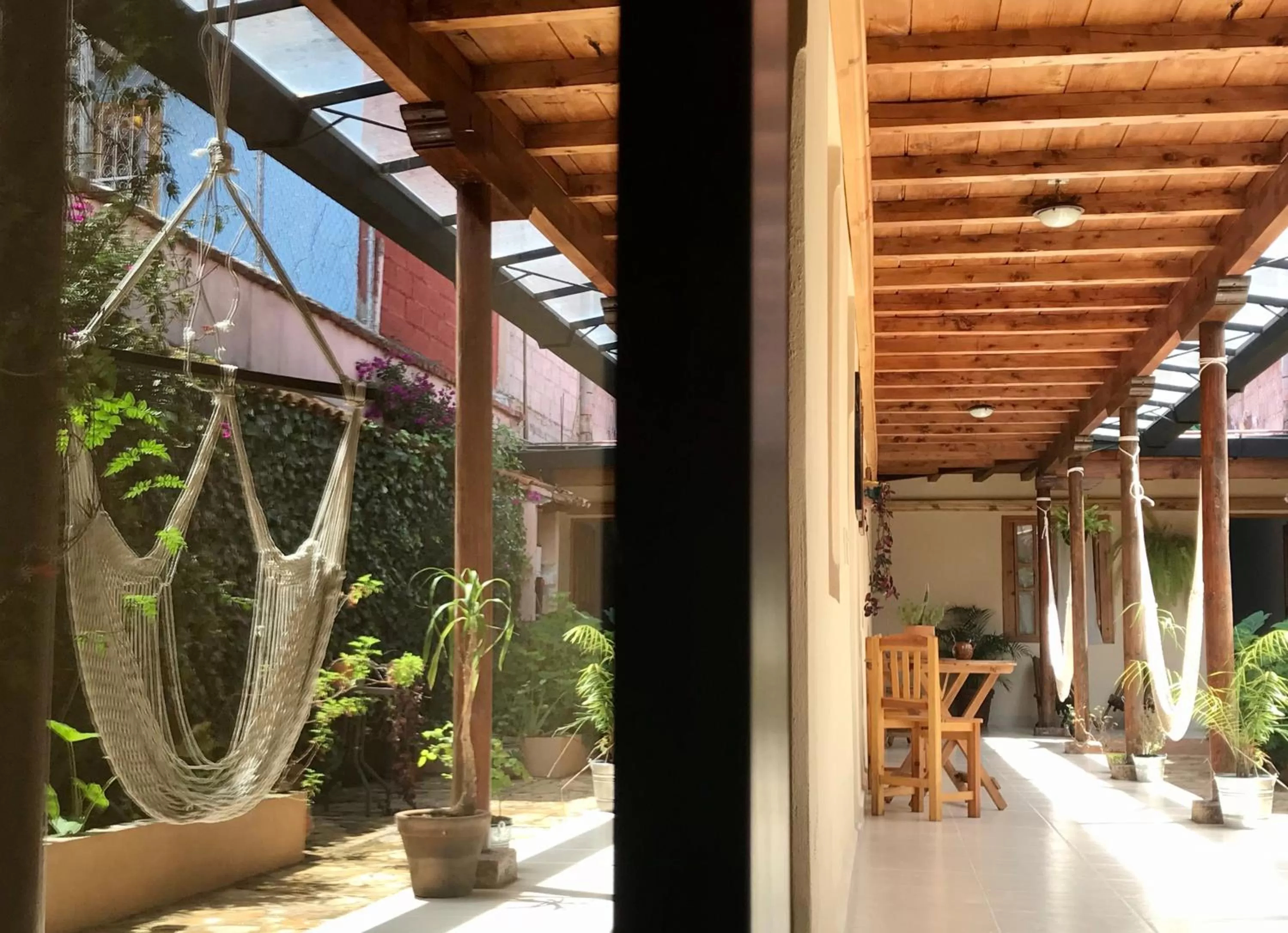 Patio in Hotel Casa Azabache