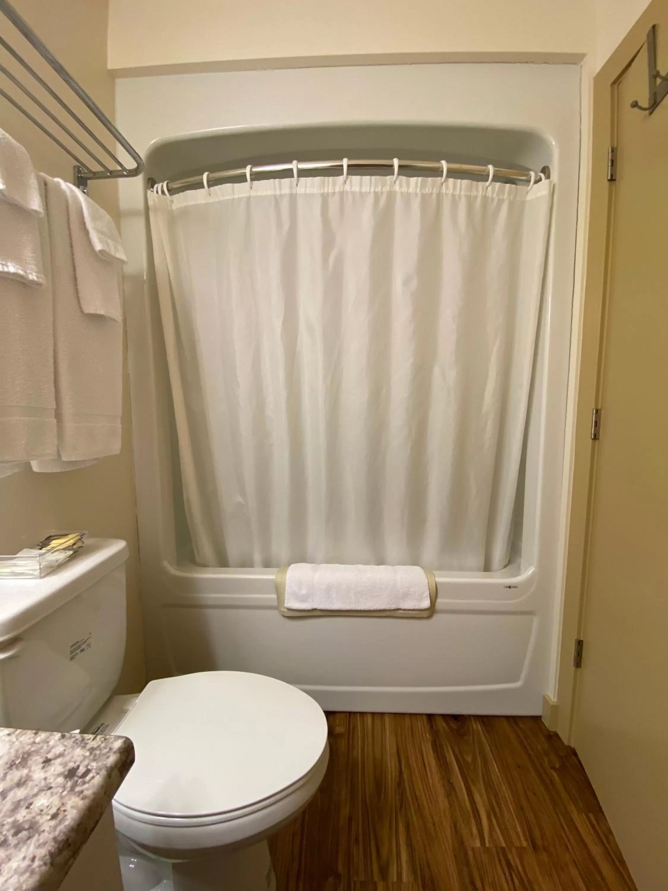 Shower in Sleep Suite Motel