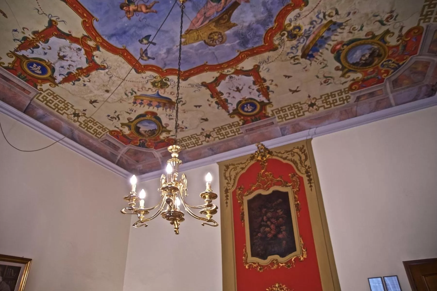 Decorative detail in Hotel La Luna