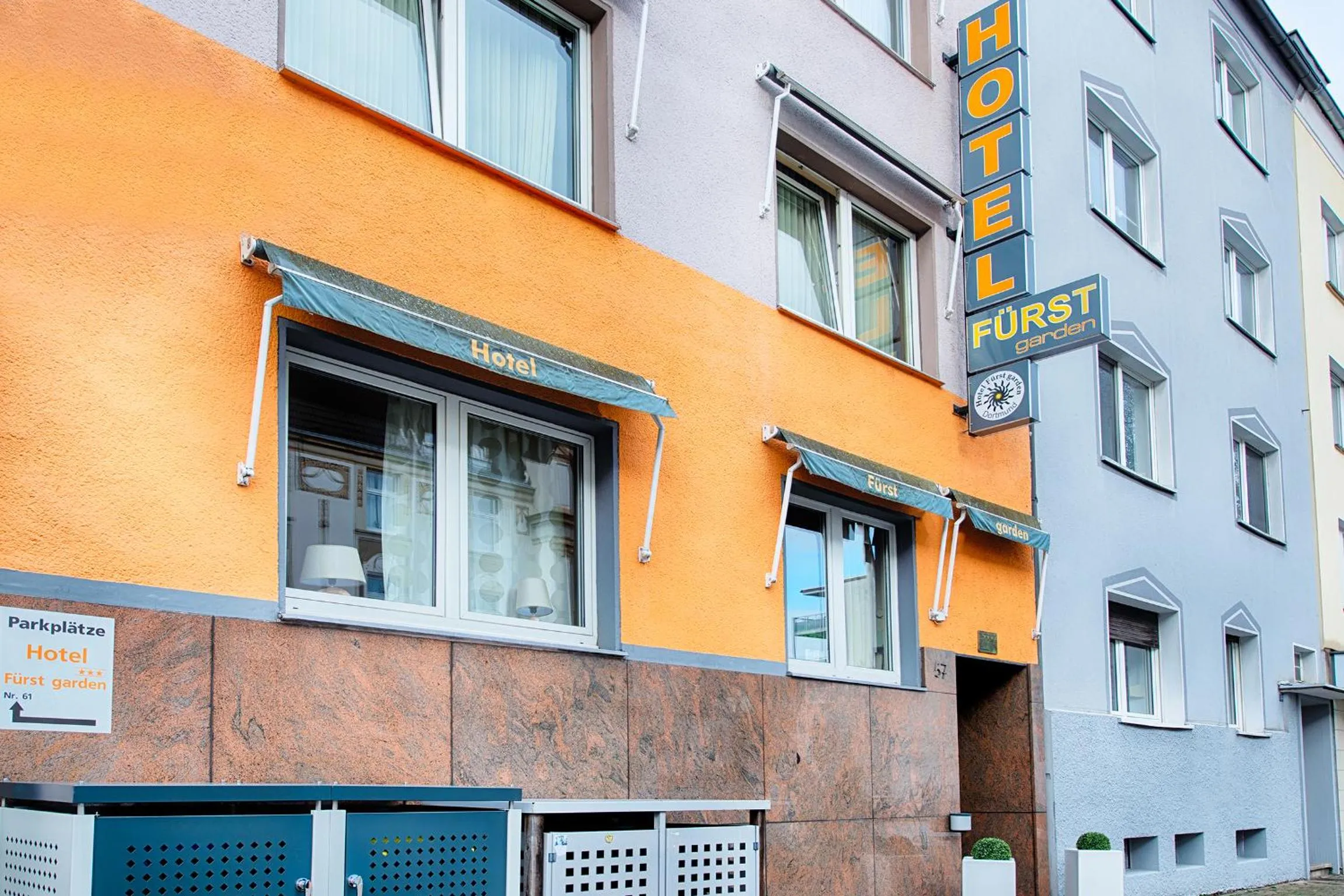 Property building in Hotel Fürst Garden