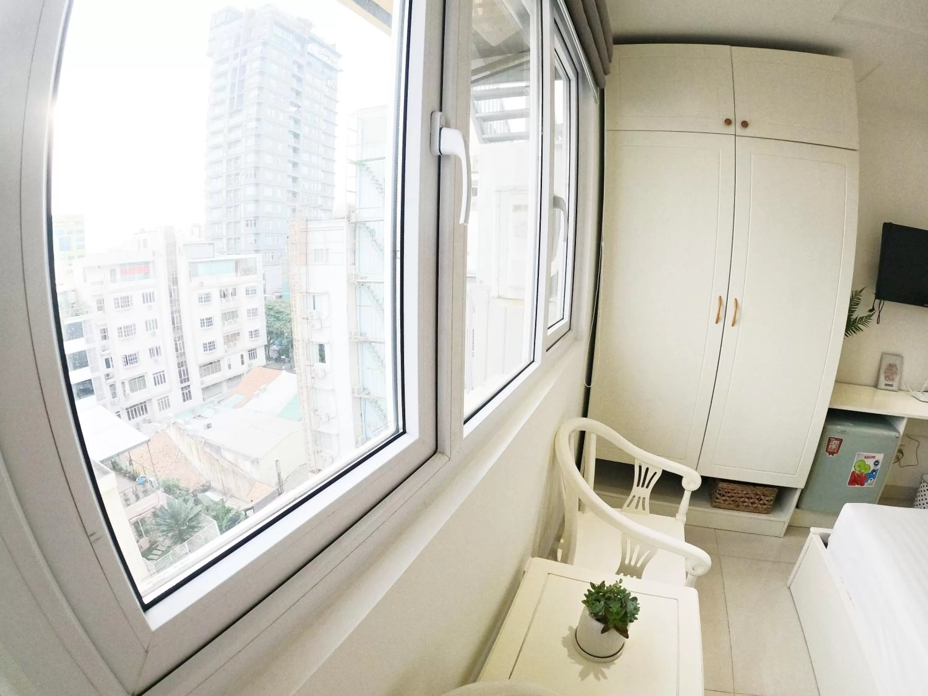 Street view in Dinh Phat Hotel