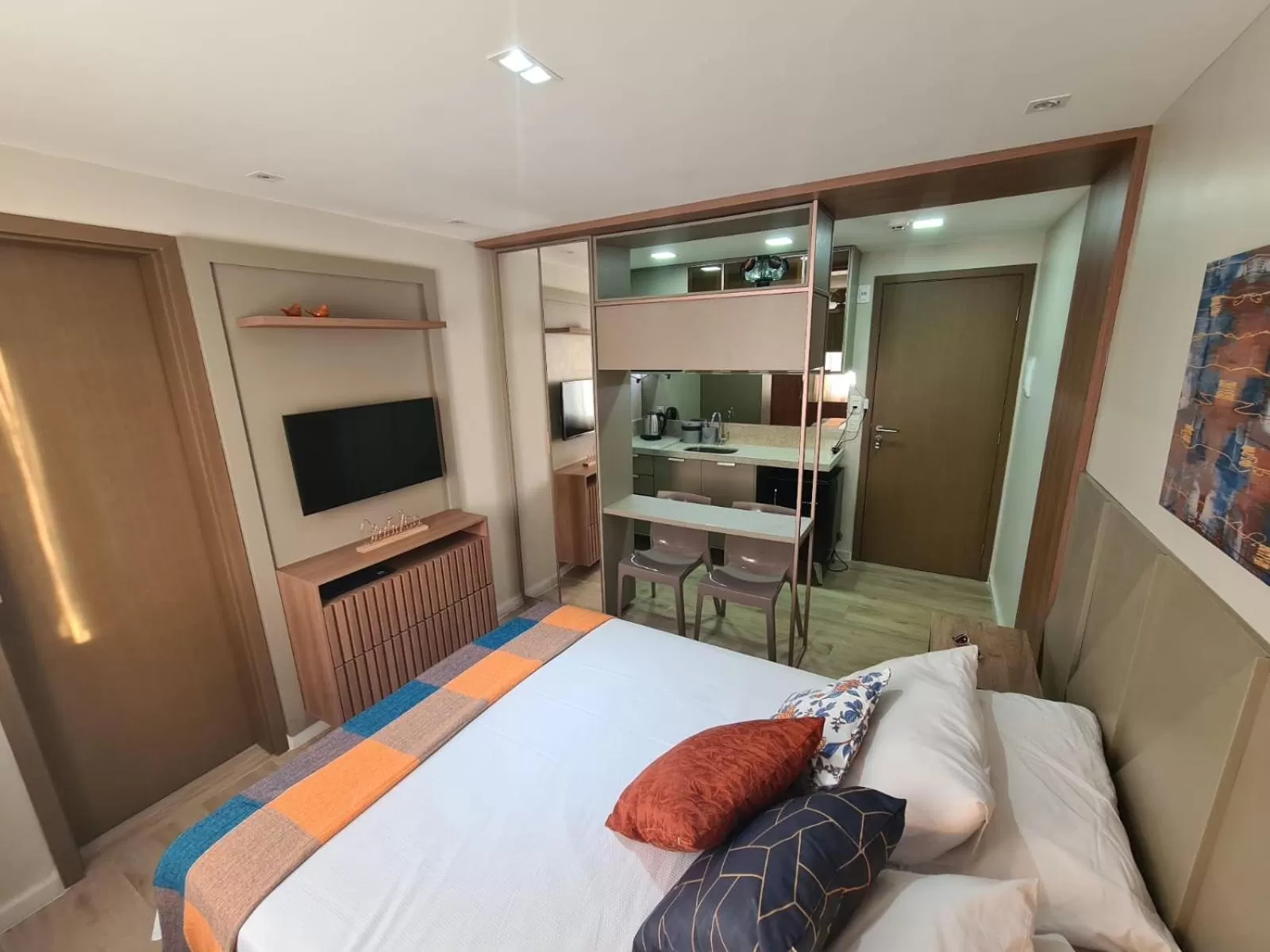 Bedroom, Bed in Flats Bauten Cabo Branco