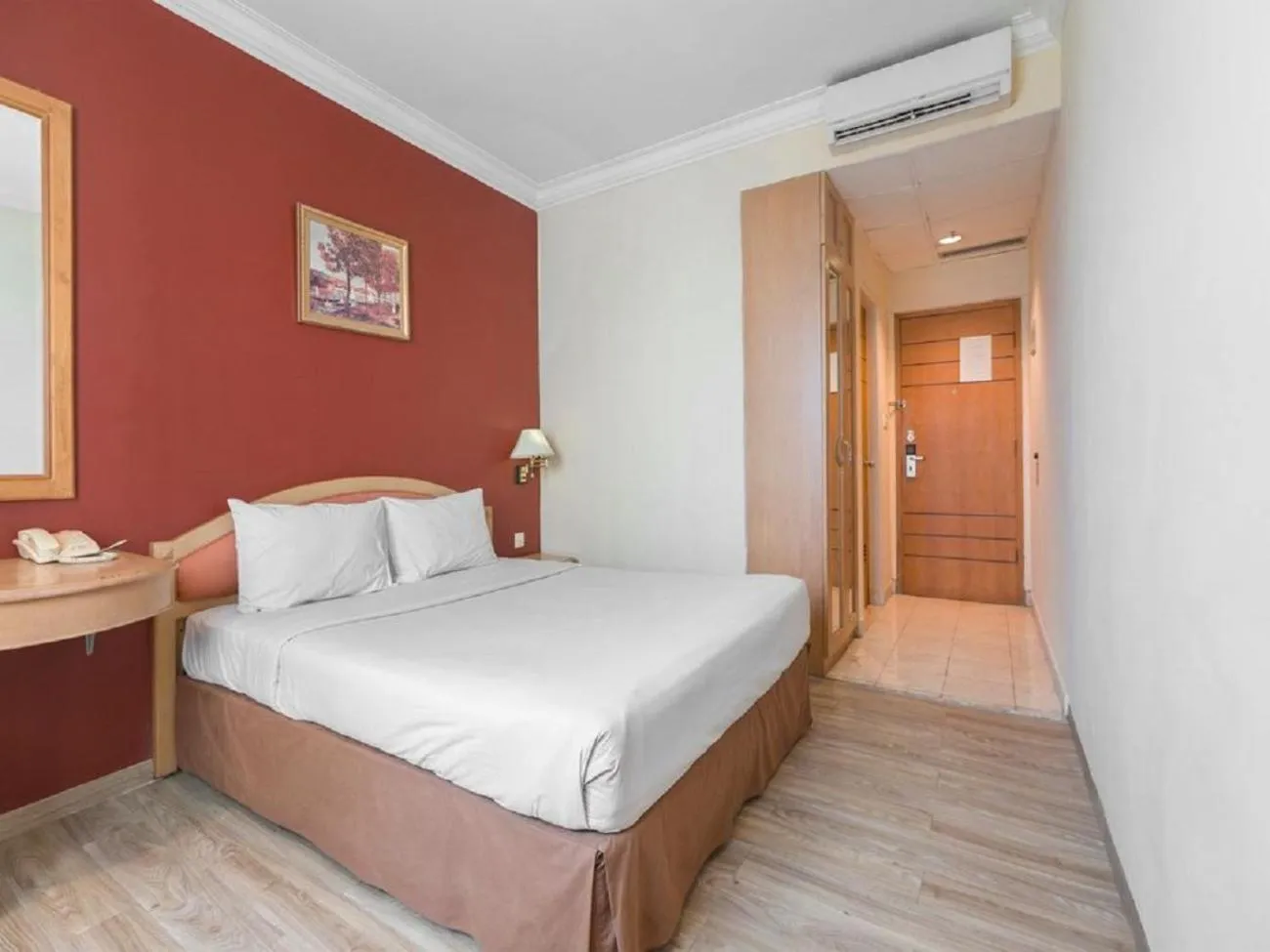 Bed in Hotel Bulevar Tanjung Duren Jakarta