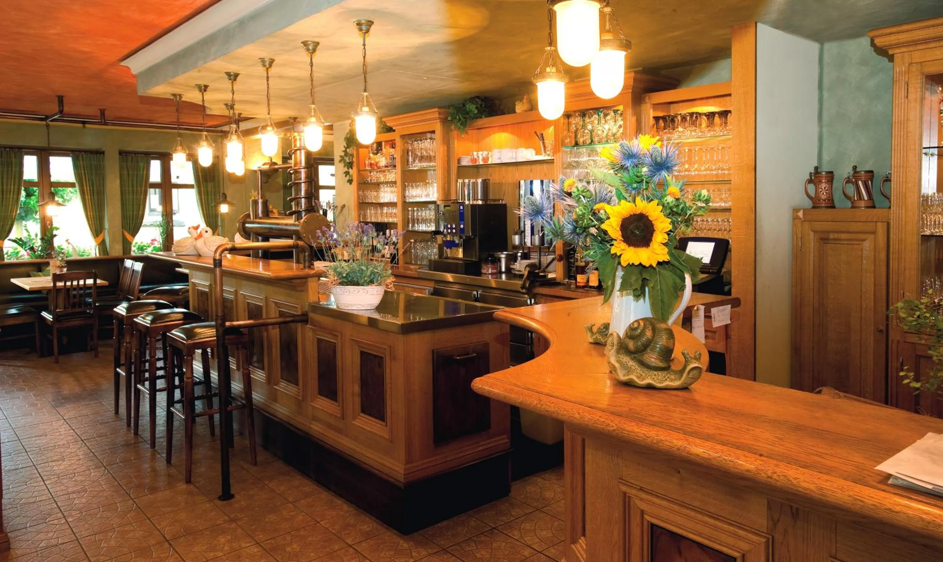 Lobby or reception in Moselhotel & Restaurant Zur Traube GmbH