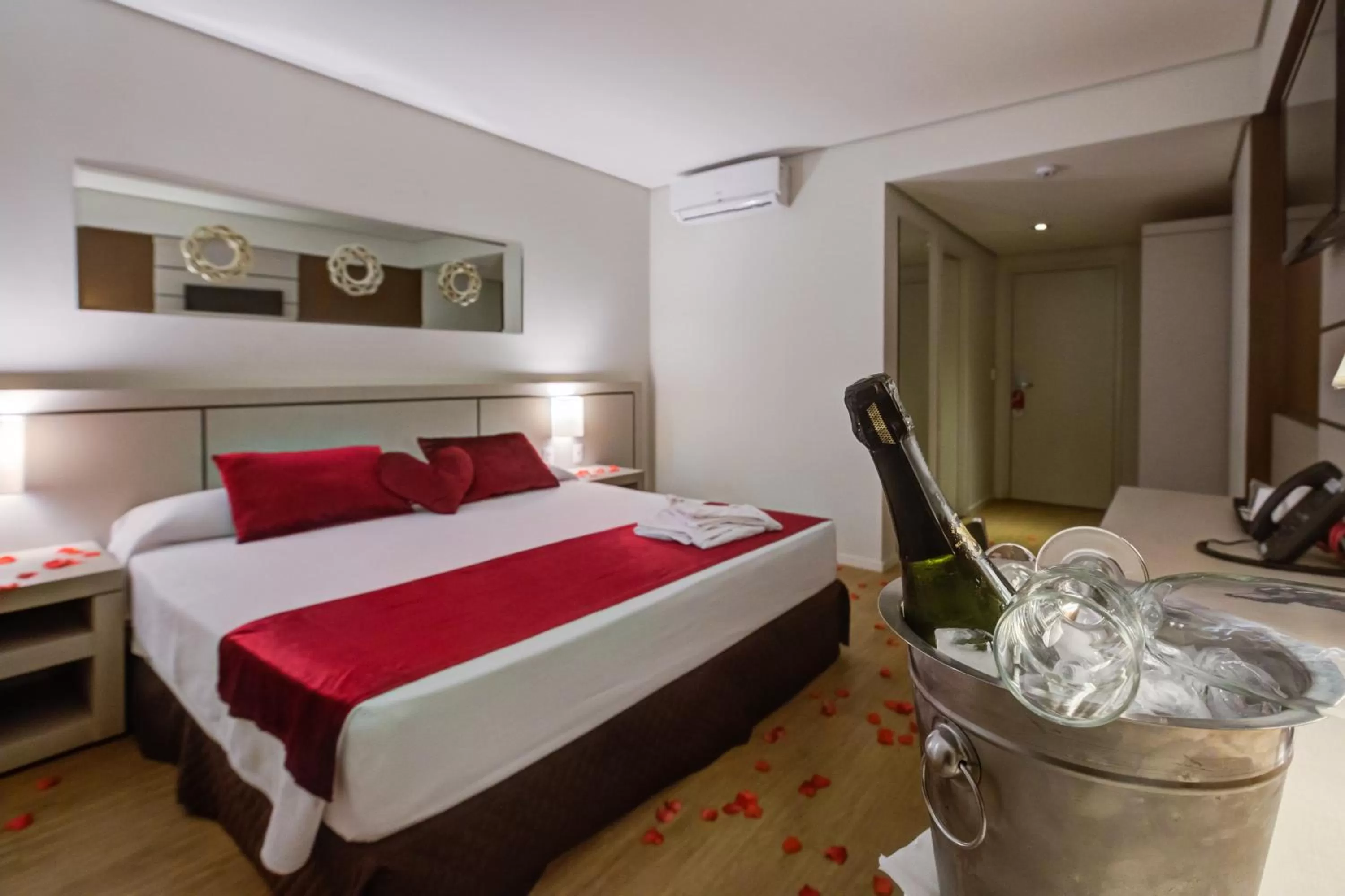 Decorative detail, Bed in Viale Tower Hotel