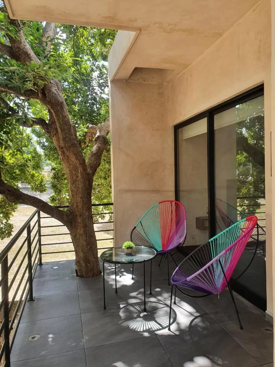 Balcony/Terrace in Hotelito YUM KAAX