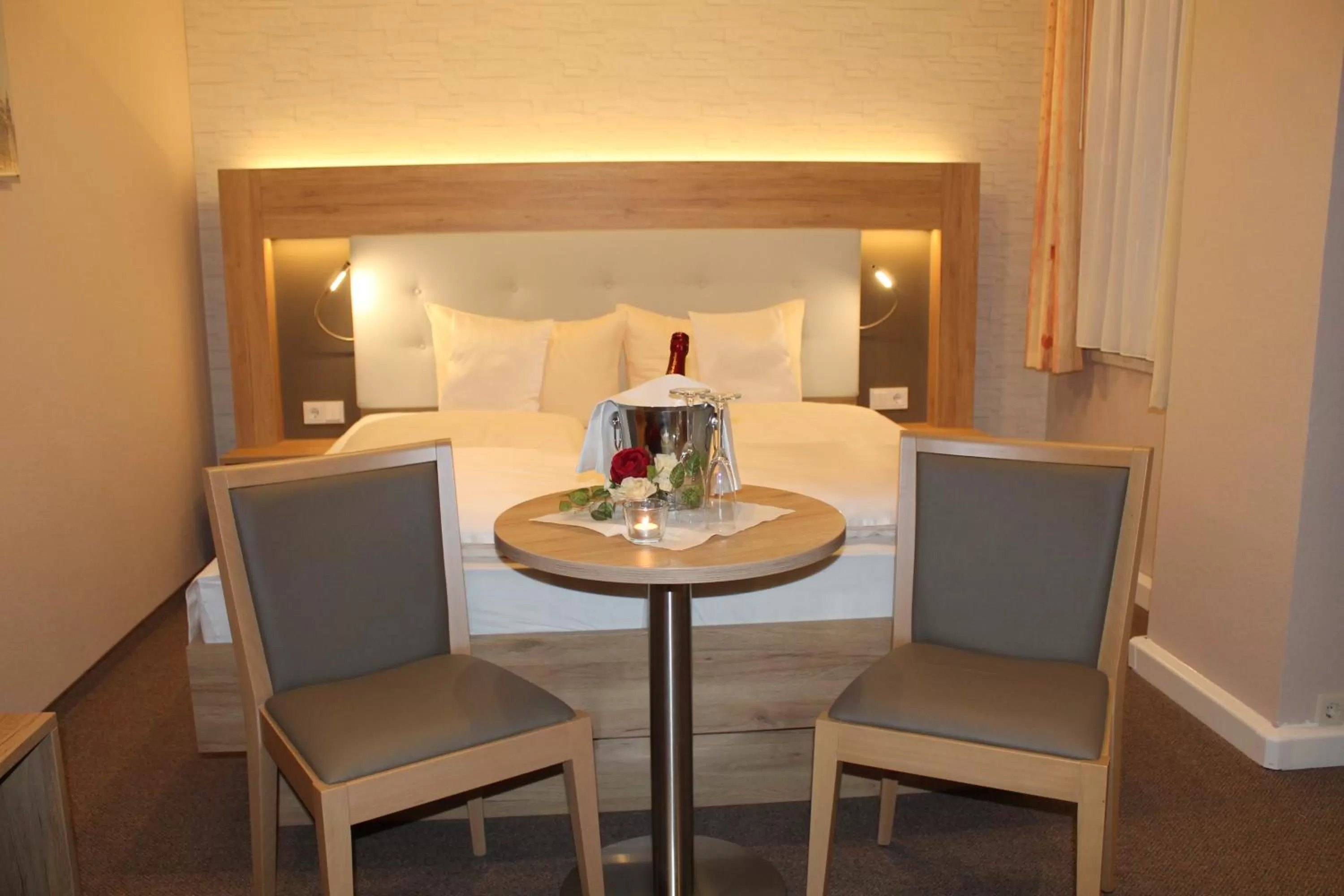 Bed in Hotel Rabennest