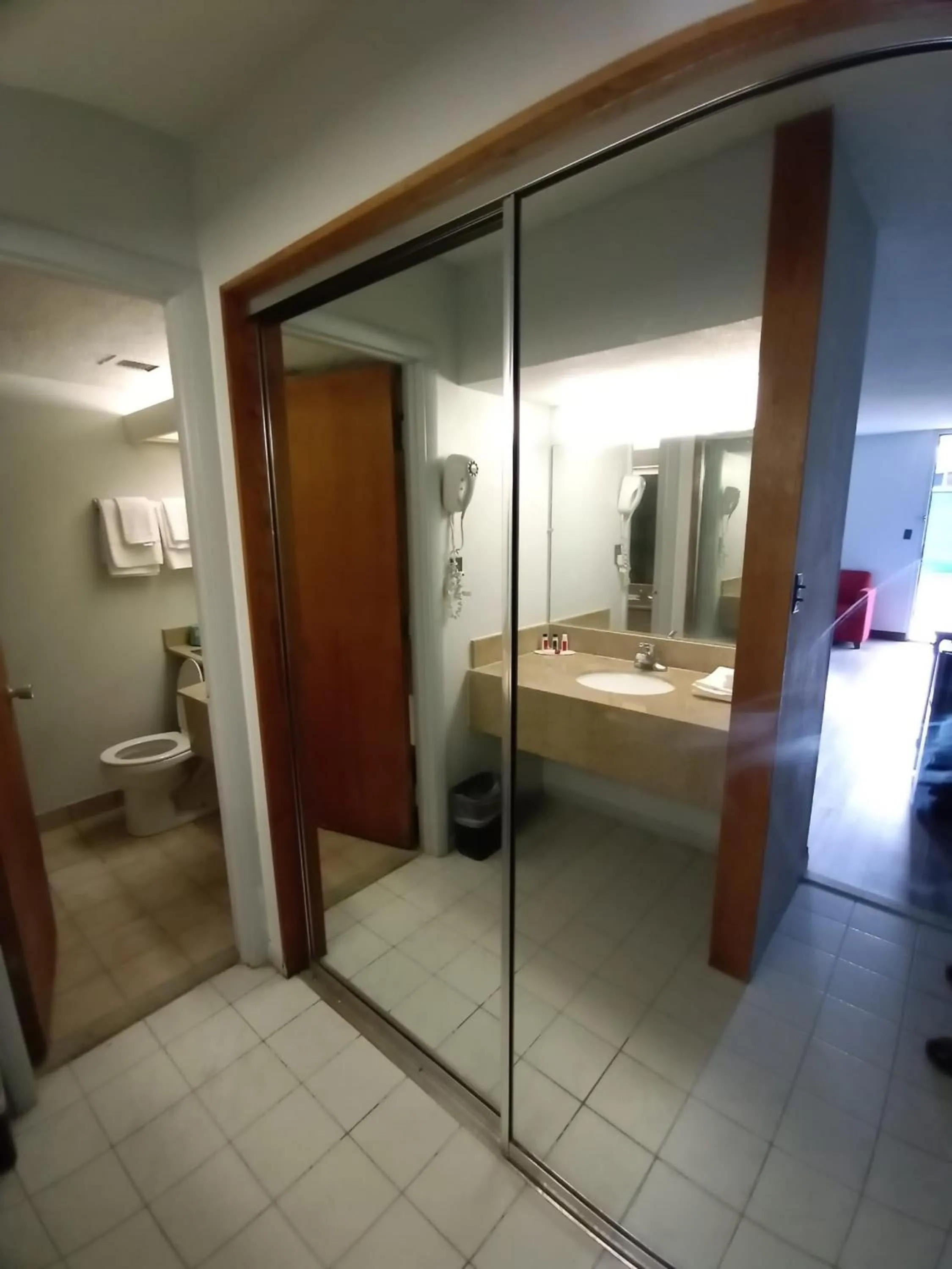 Bathroom in Travelodge by Wyndham Petersburg