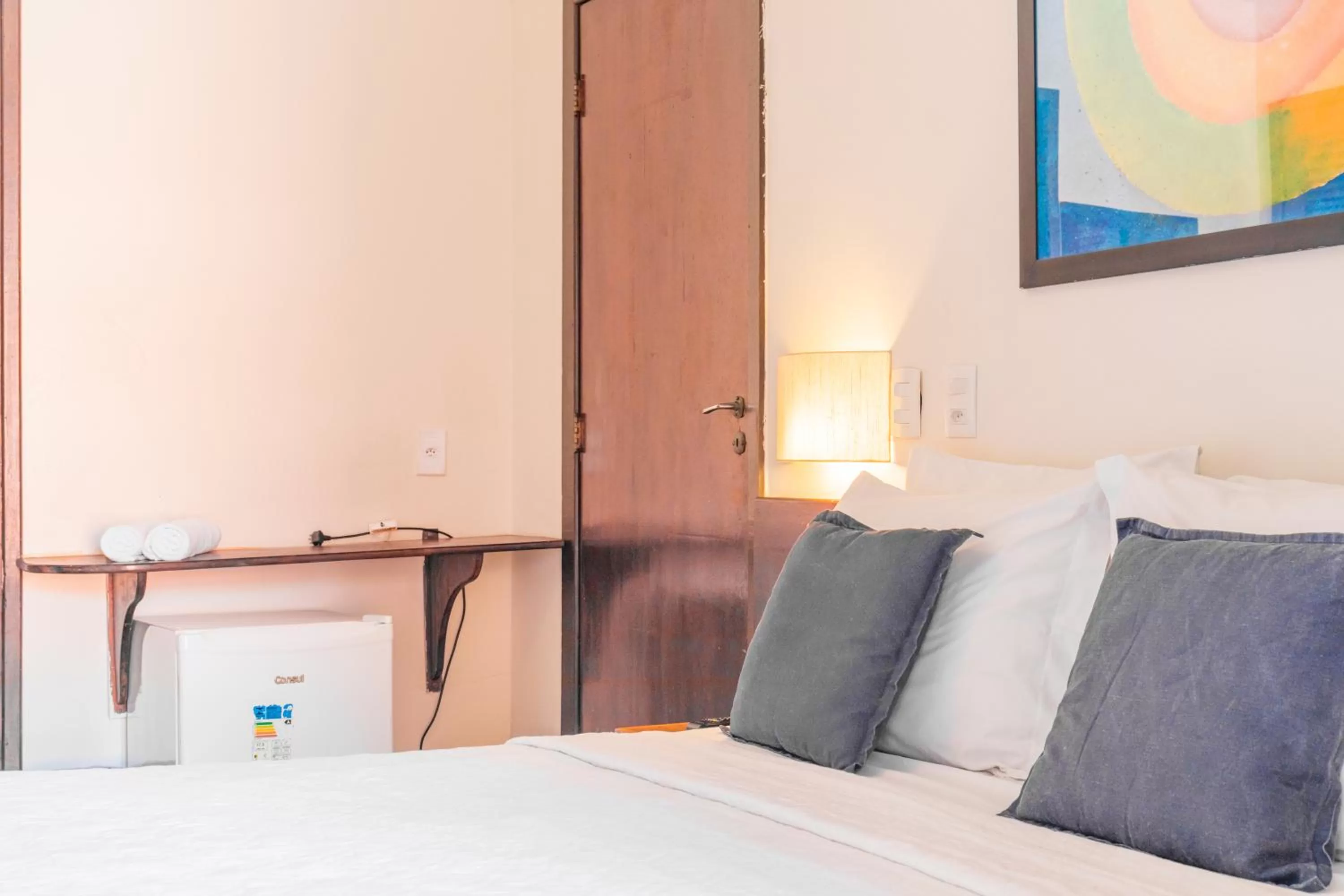 Bed in Pousada dos Coqueiros Búzios