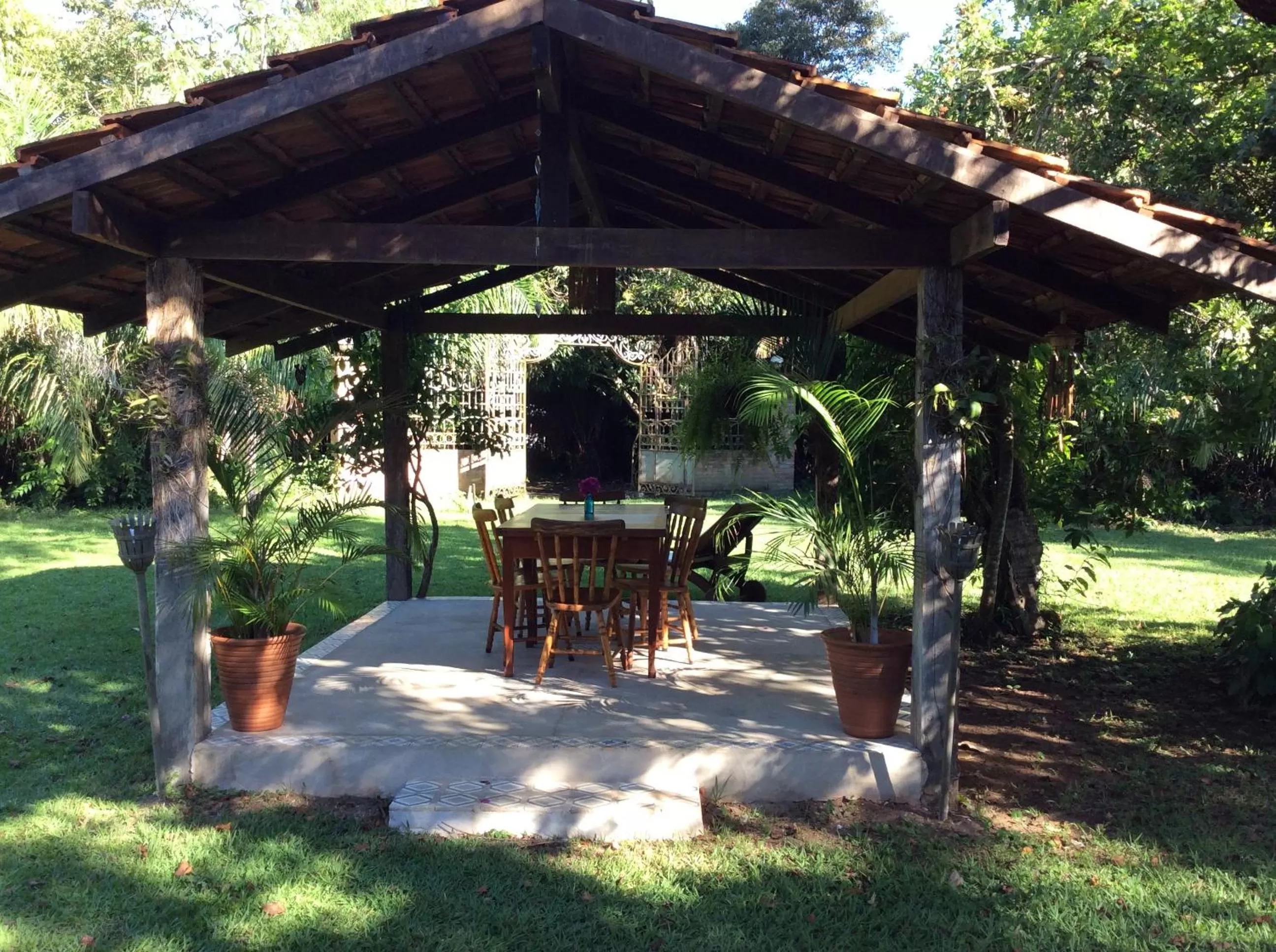 Garden in Hotel Santa Esmeralda