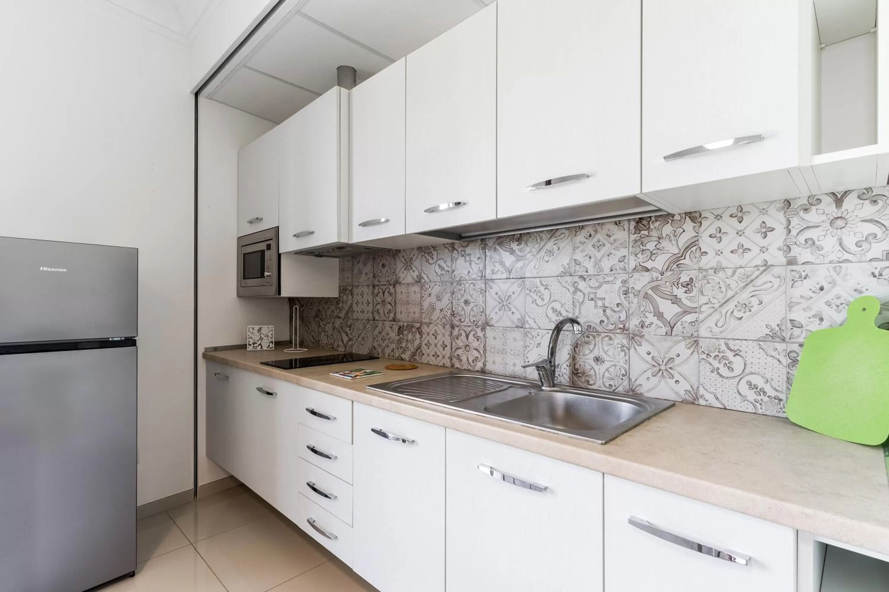 Kitchen or kitchenette in Victoria Palace Hotel & Zen Wellness