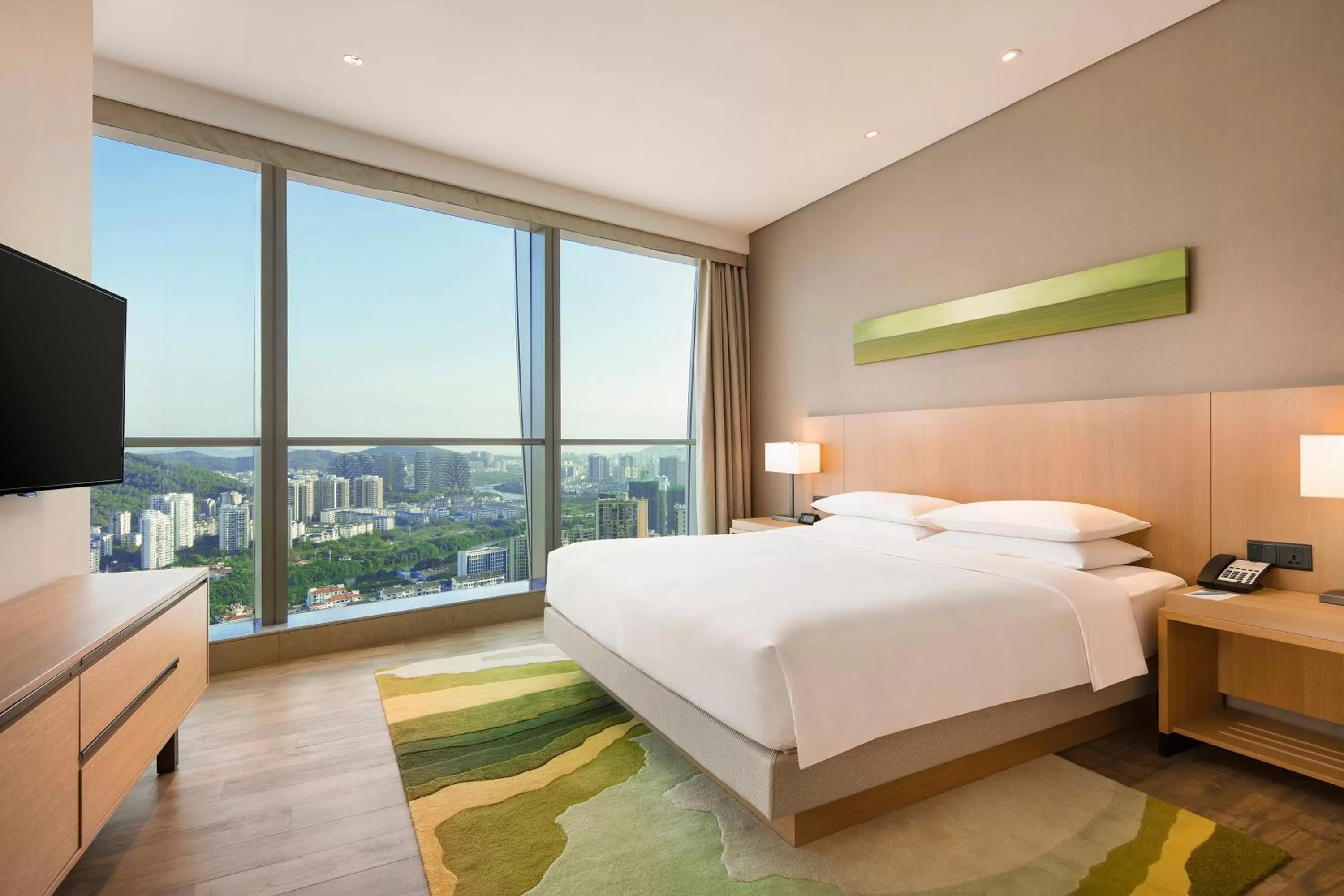 City view, Bed in Hyatt Place Sanya City Center