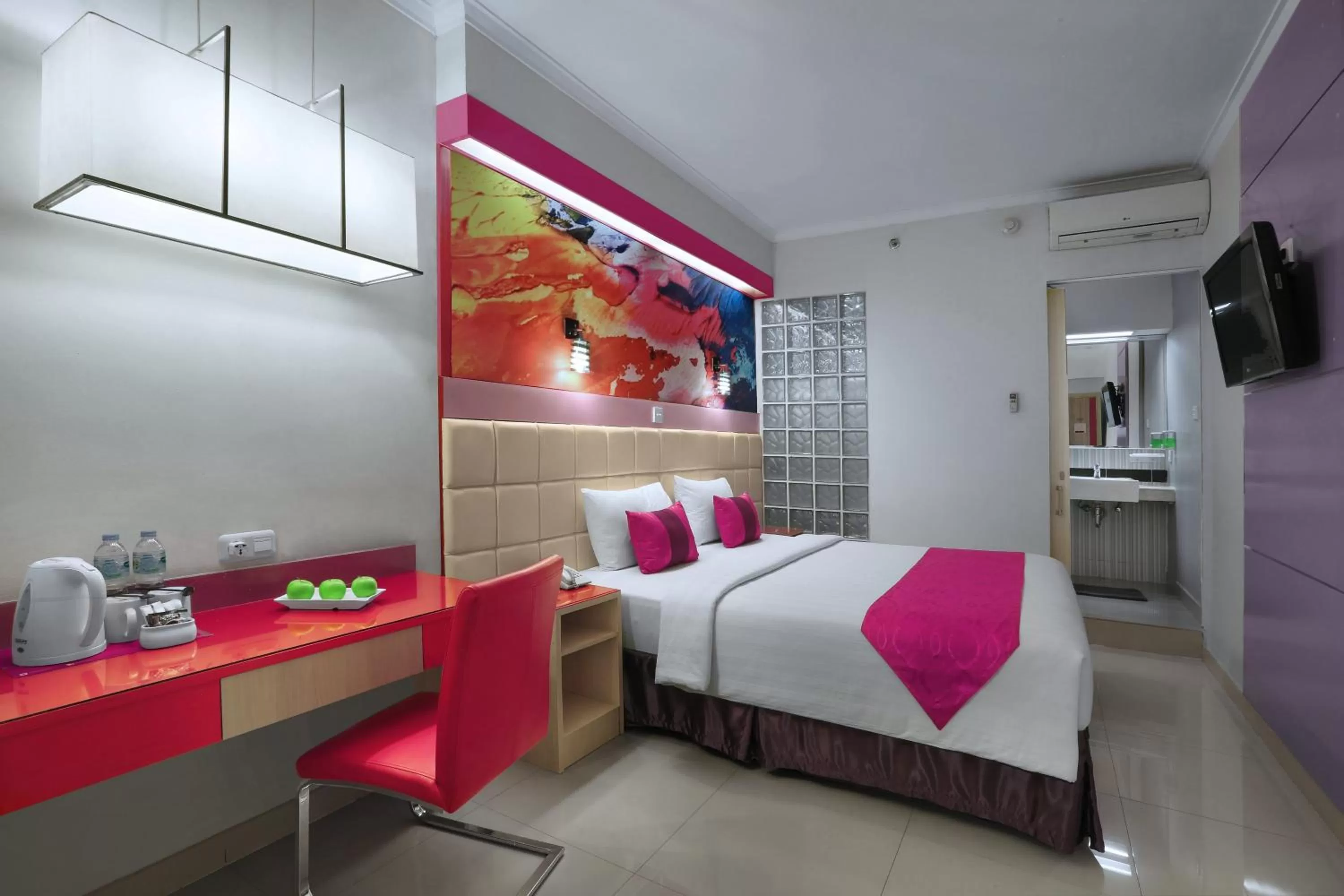 Bed in favehotel Premier Cihampelas