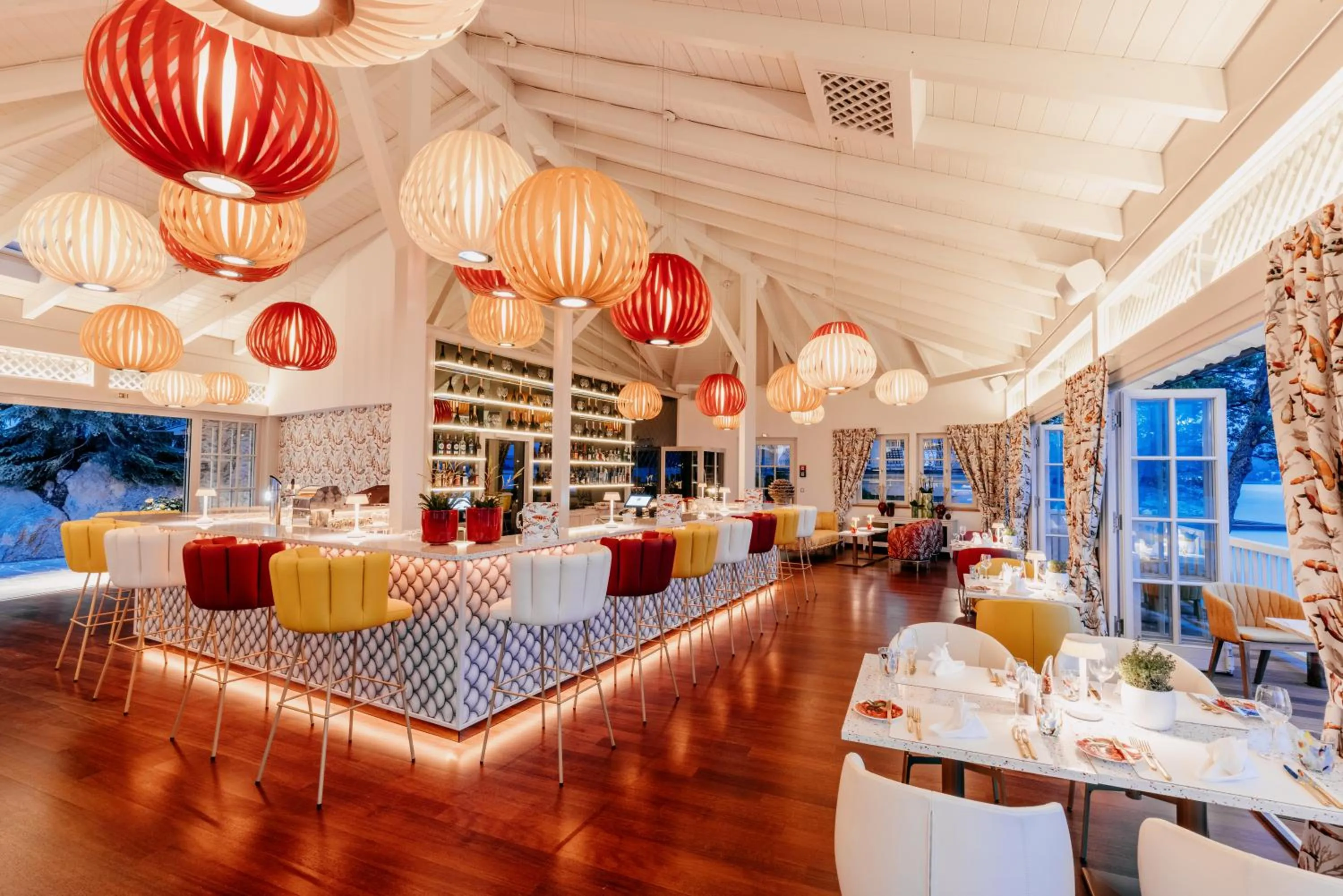 Restaurant/places to eat in Hotel Schloss Seefels