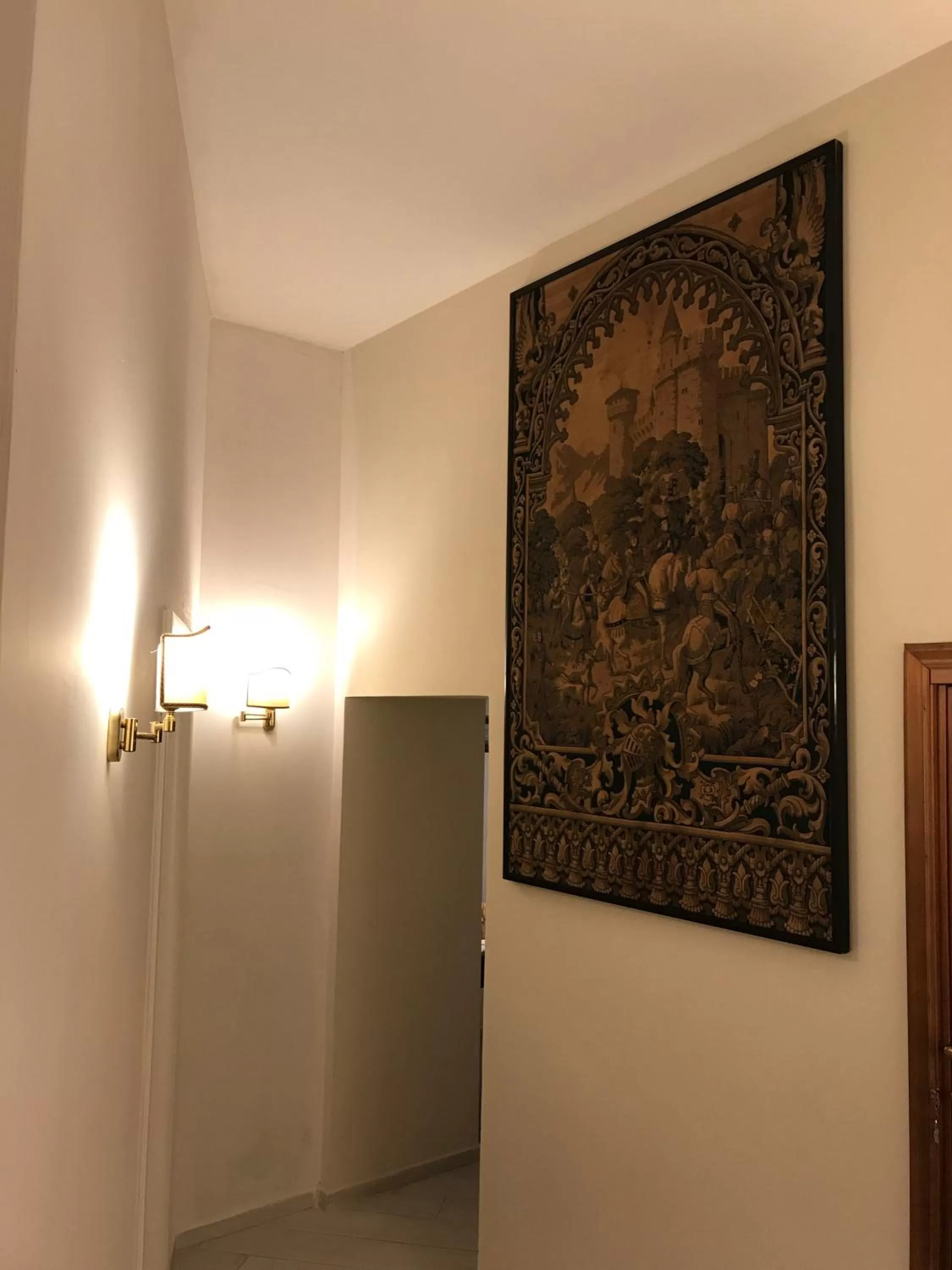 Decorative detail in Domus Borbonica