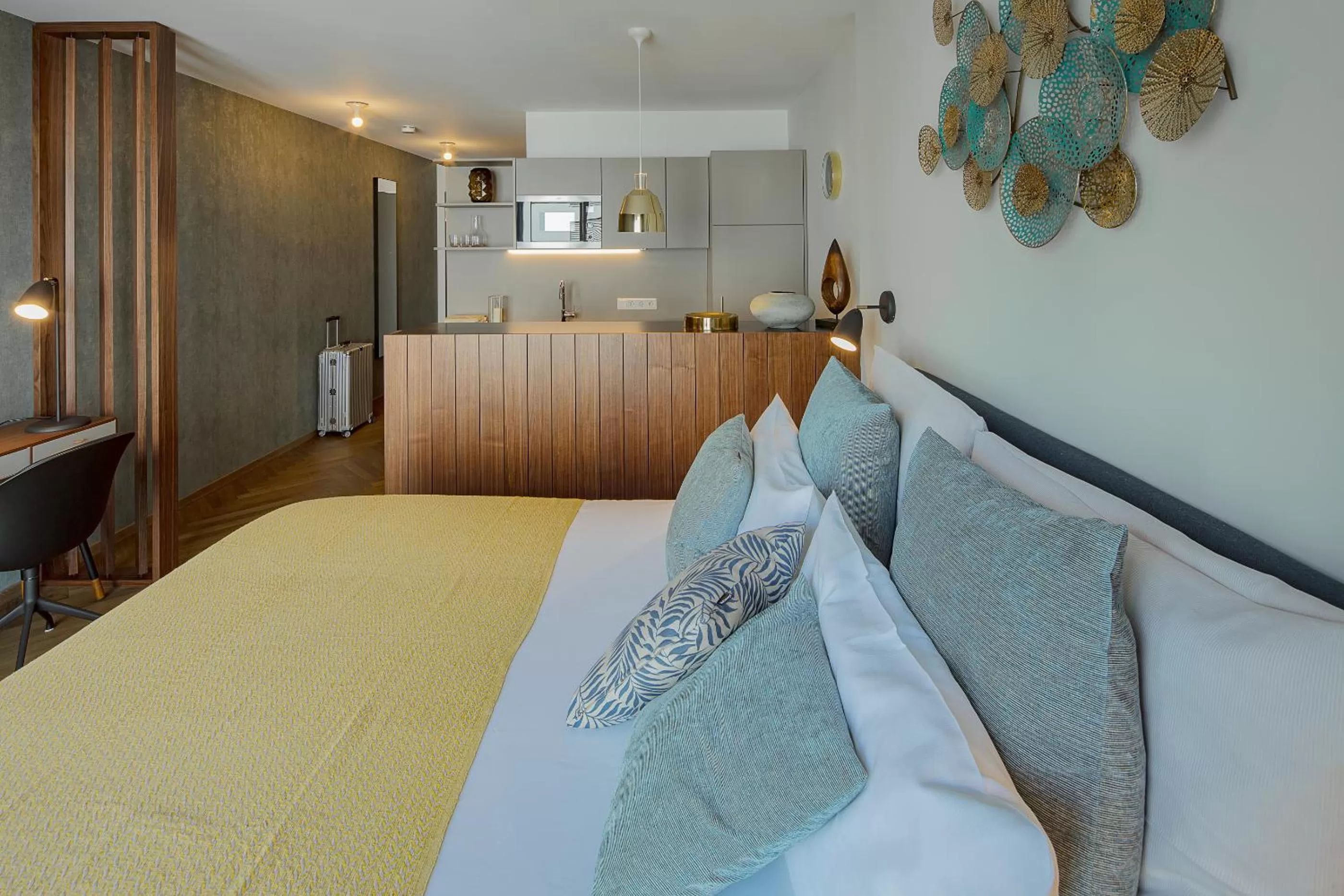 Photo of the whole room, Bed in DD Suites Serviced Apartments