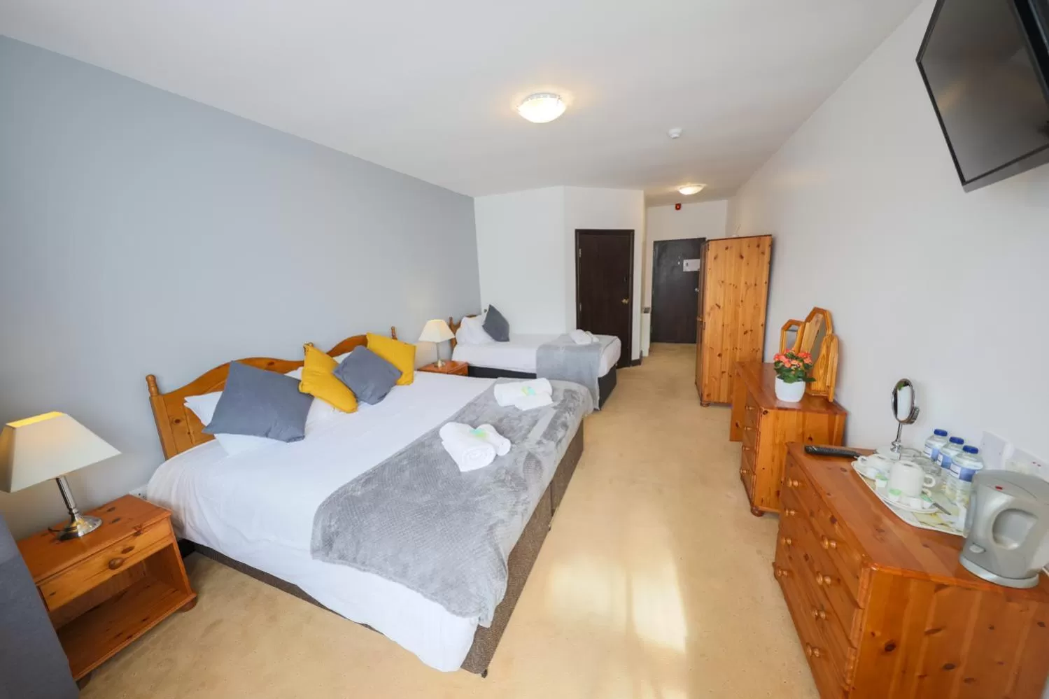 Bed in The Clee Hotel - Cleethorpes, Grimsby, Lincolnshire