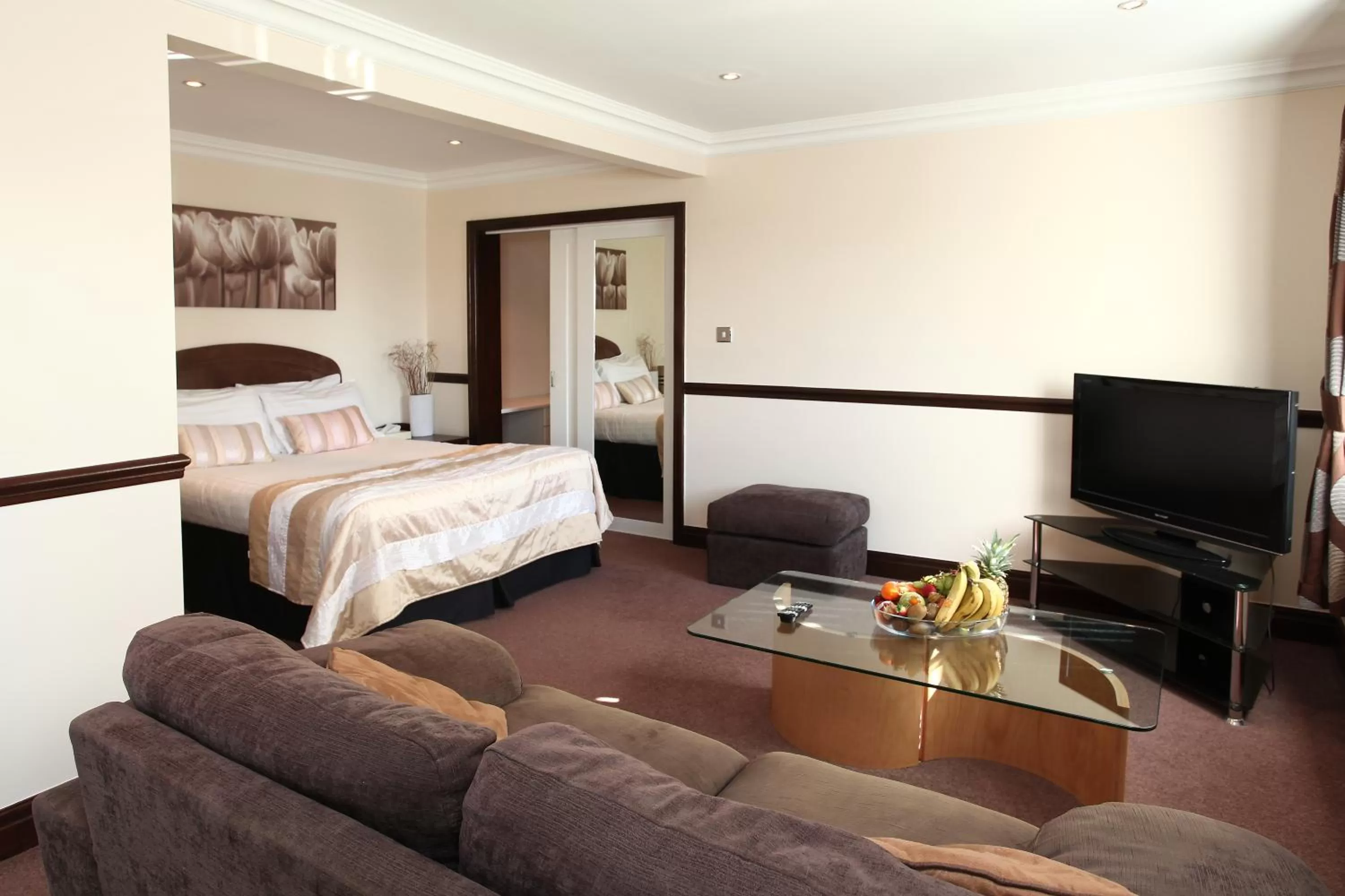 Bed in Best Western Bradford Guide Post Hotel