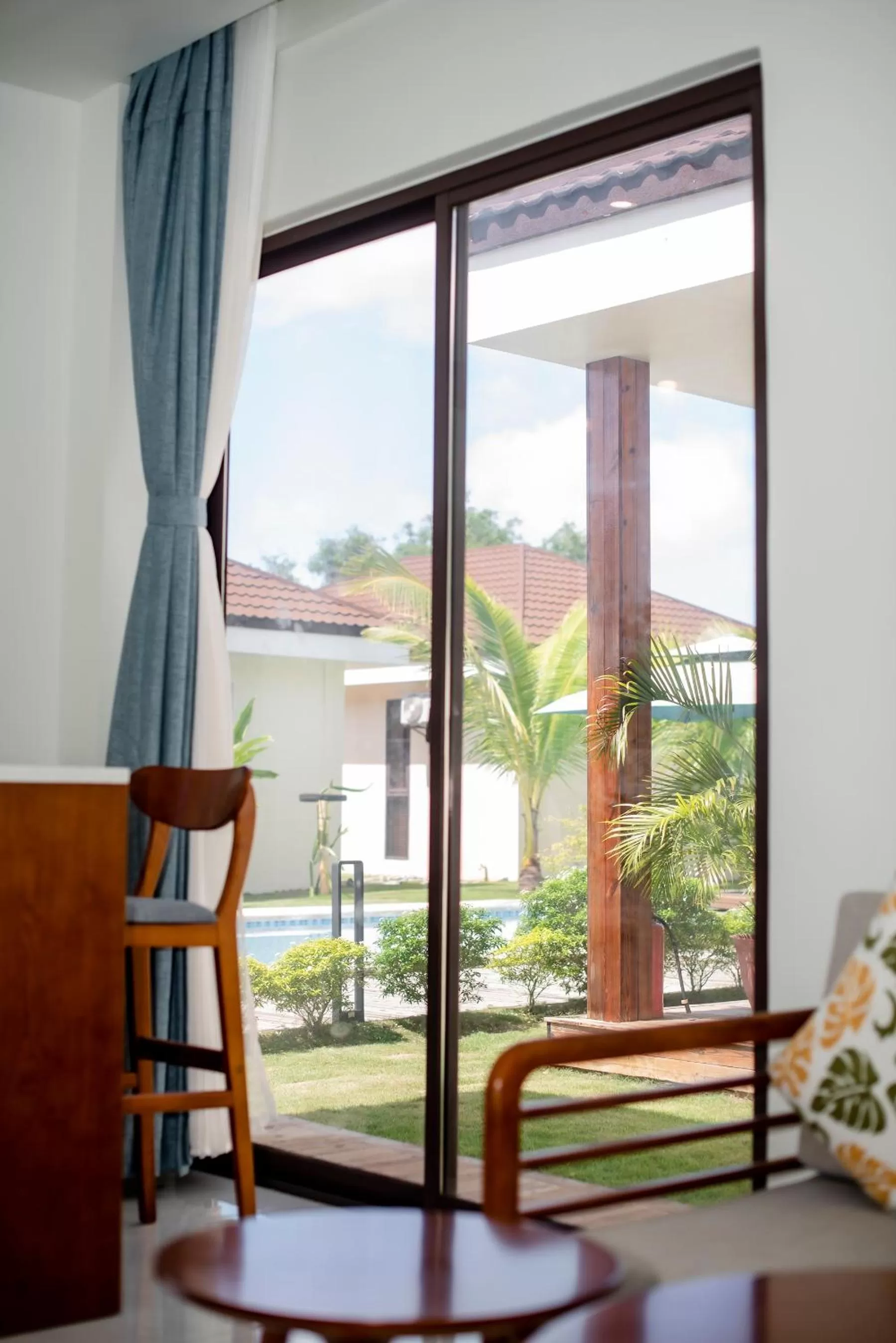 Living room in Amphitrite Resort